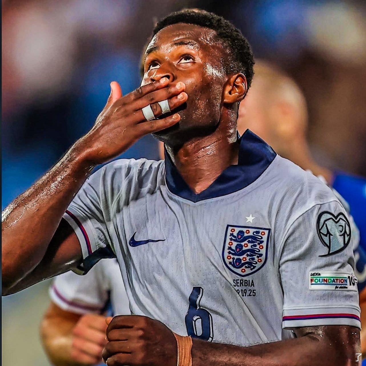 马克·格伊在英格兰队最近2场比赛中贡献了4个进球...• ⚽️🅰️ 对阵塞尔维