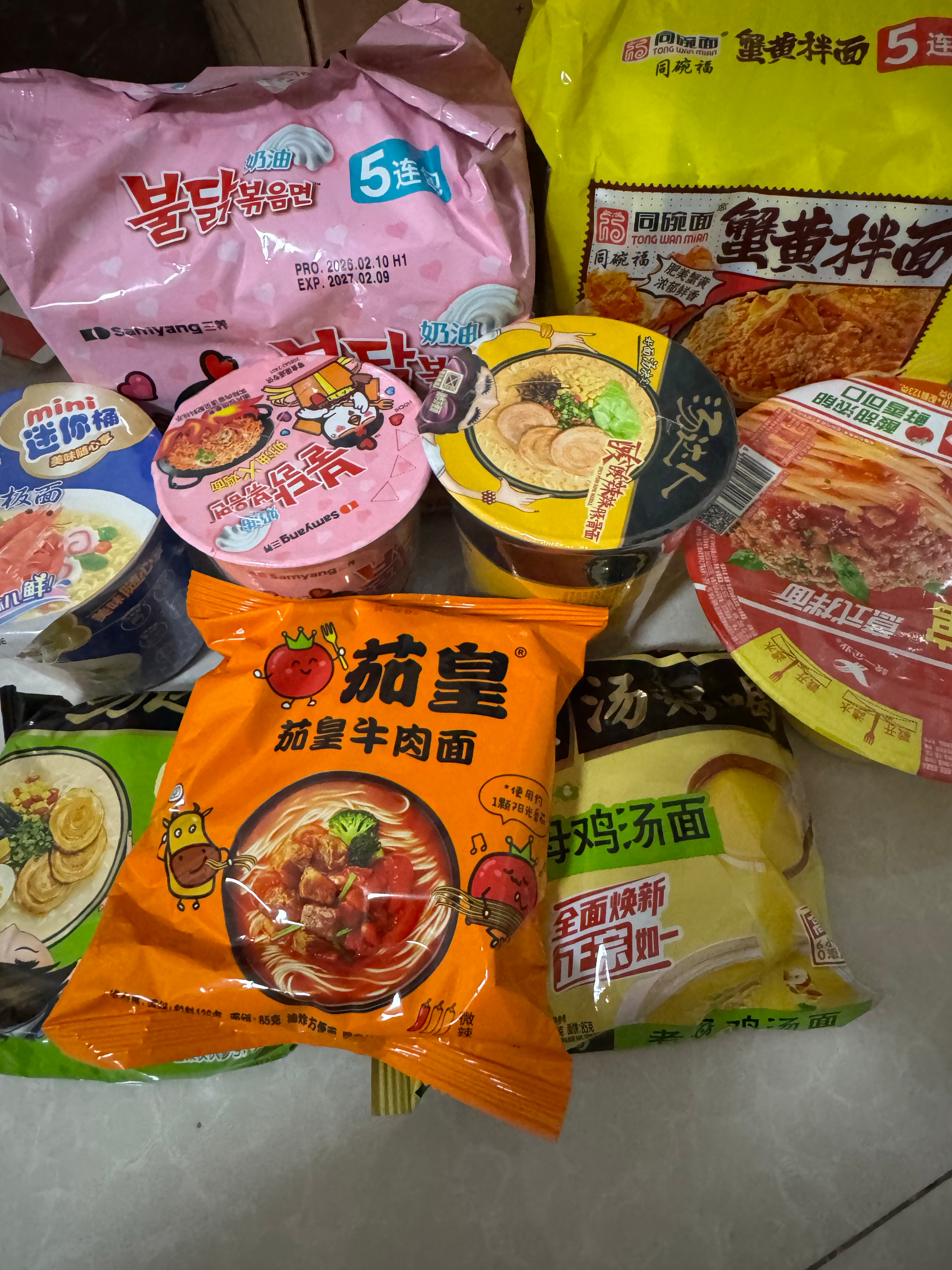 哪来的泡面大户！ 