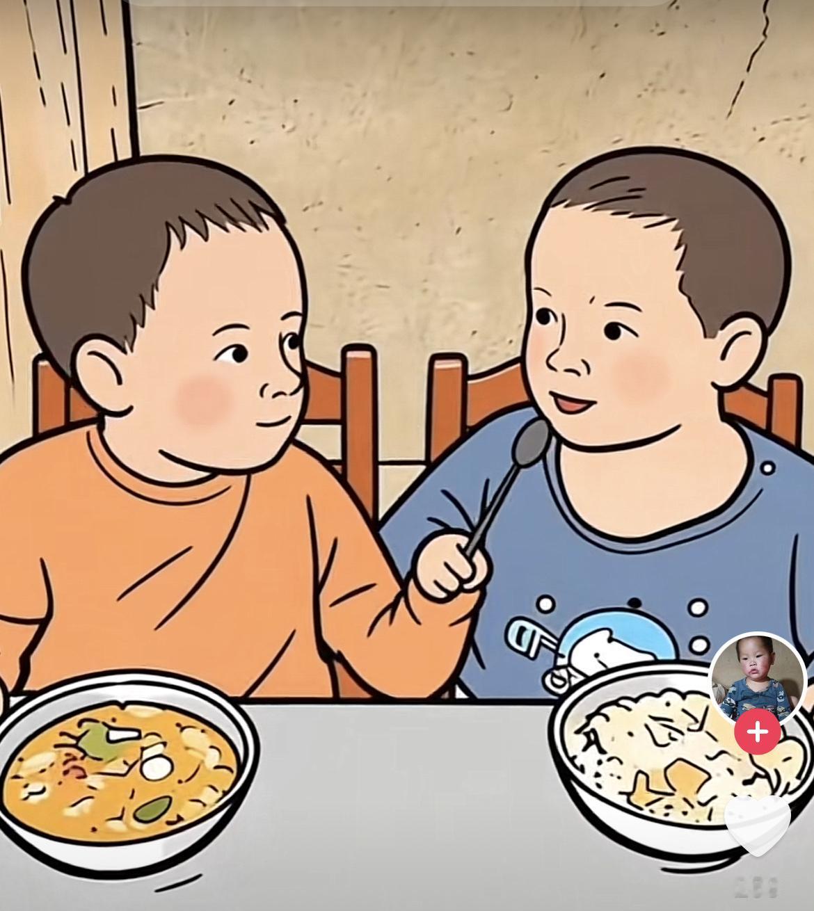 果然，童话都是骗人的！

大双小双在童话里，圆圆的红扑扑笑脸，大大的笑眯眯的眼睛