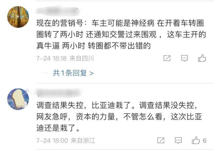 不排除比亚迪被资本做局的可能，事情还没弄明白，这热搜话题的指向太赤裸了。 ​​​