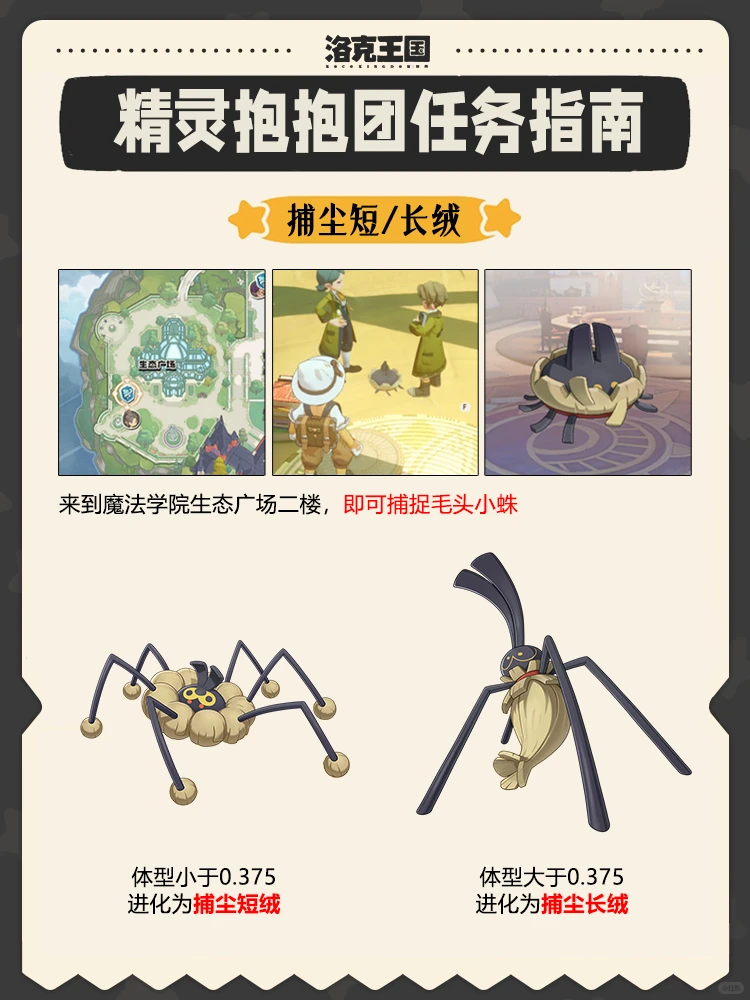 一图看懂洛克王国世界精灵抱抱快速完成焚决