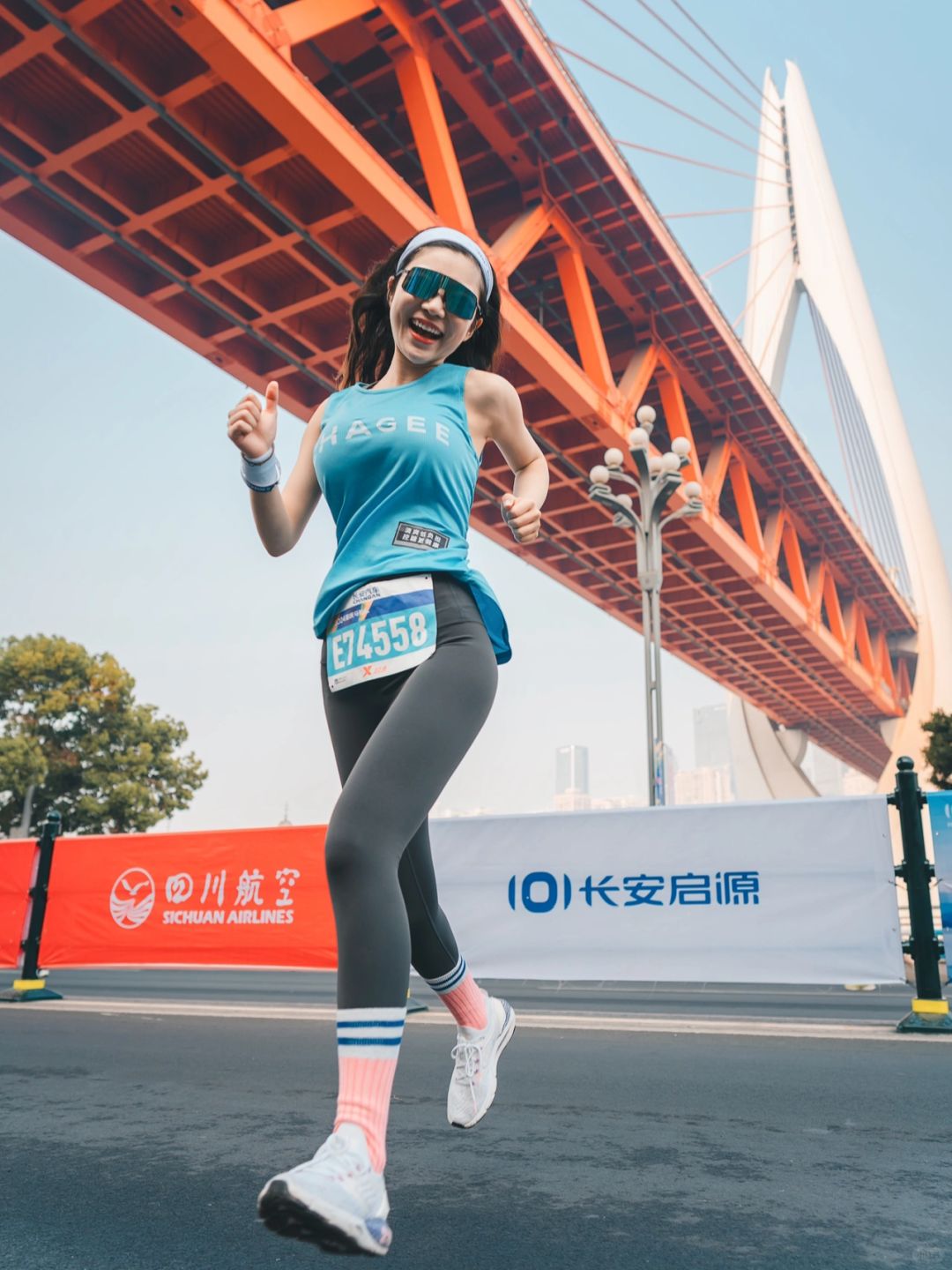 🏅重马｜⼀个⼈的奔跑变为⼀群⼈的畅跑