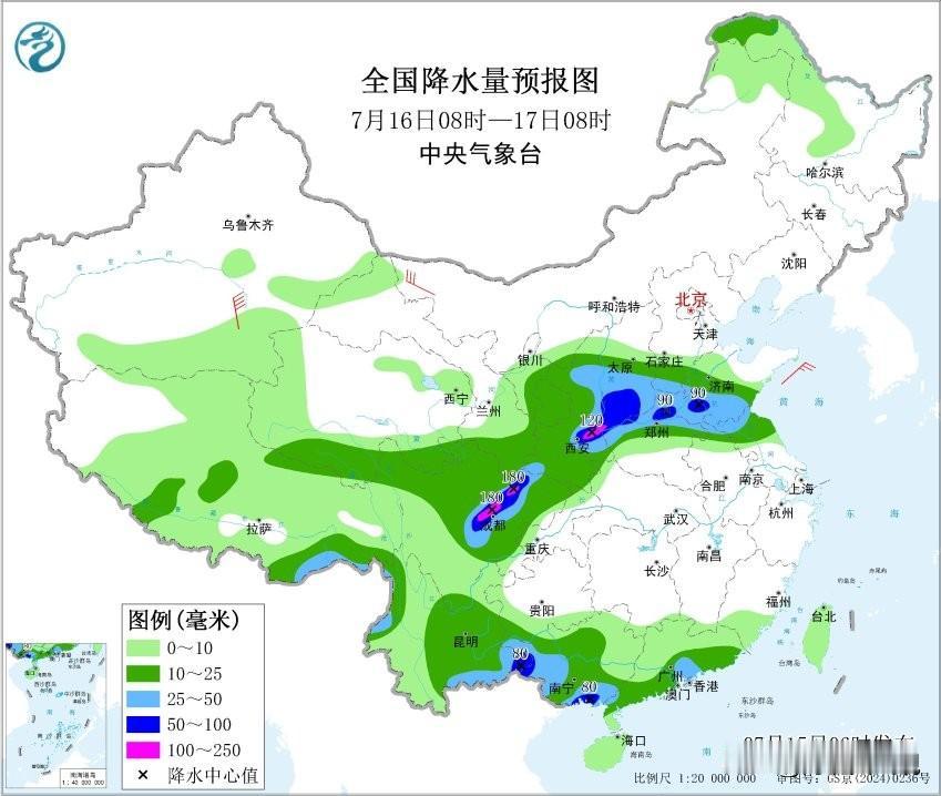 ［京津冀南部降水］受冷暖交汇影响，预计明天下午到夜间，我省中南部地区有一次弱降水