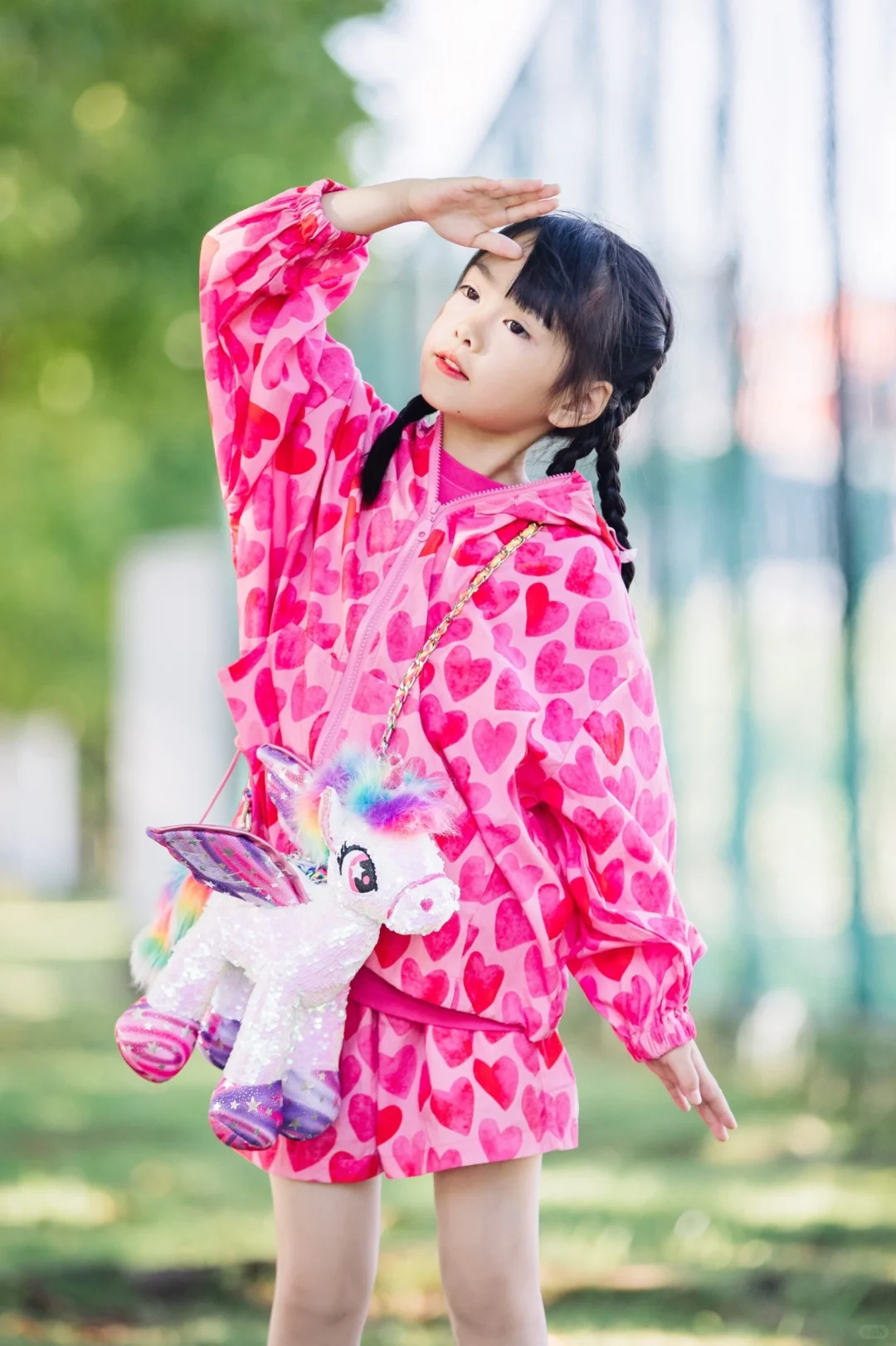 大自然的新蓬友，今天是粉粉的甜甜的～