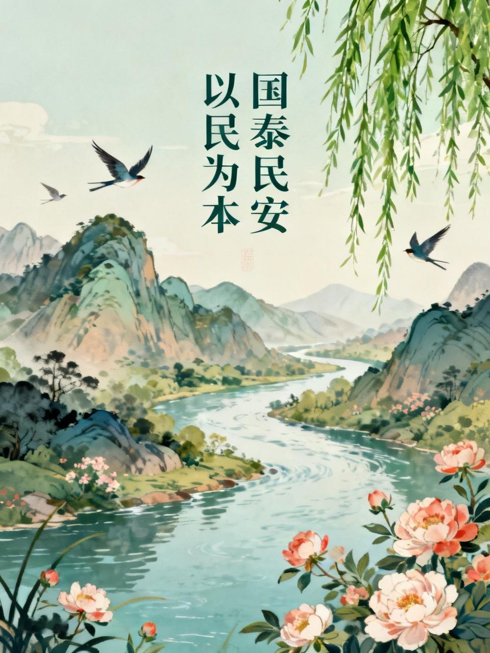 以民为本，解除百姓苦难，则国泰民安。