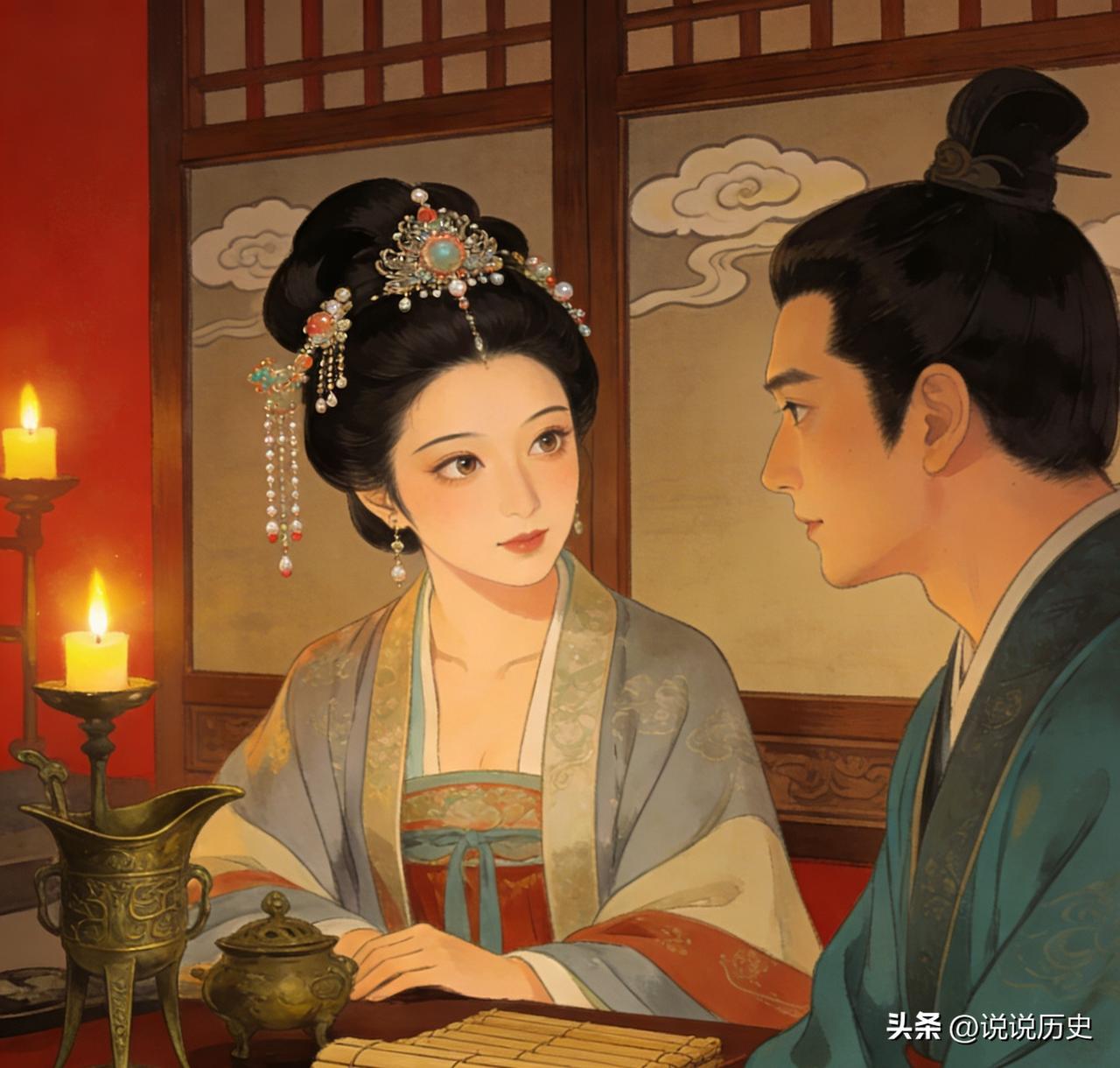 西汉时期，一村妇听得算命先生说她有母仪天下之相，连忙抛弃丈夫和女儿，入宫当宫女，