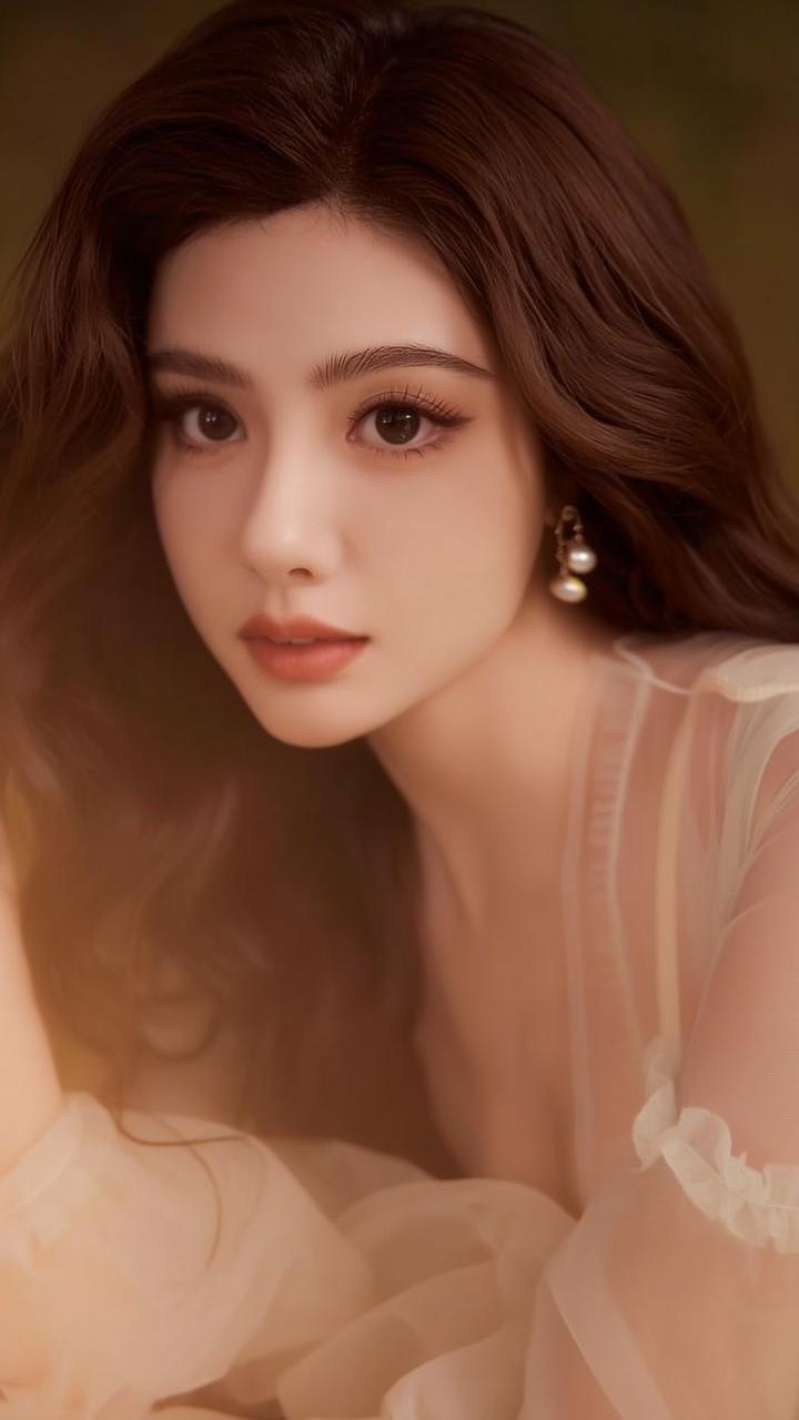 温柔似水的少女，浅笑如春，梦回古风。