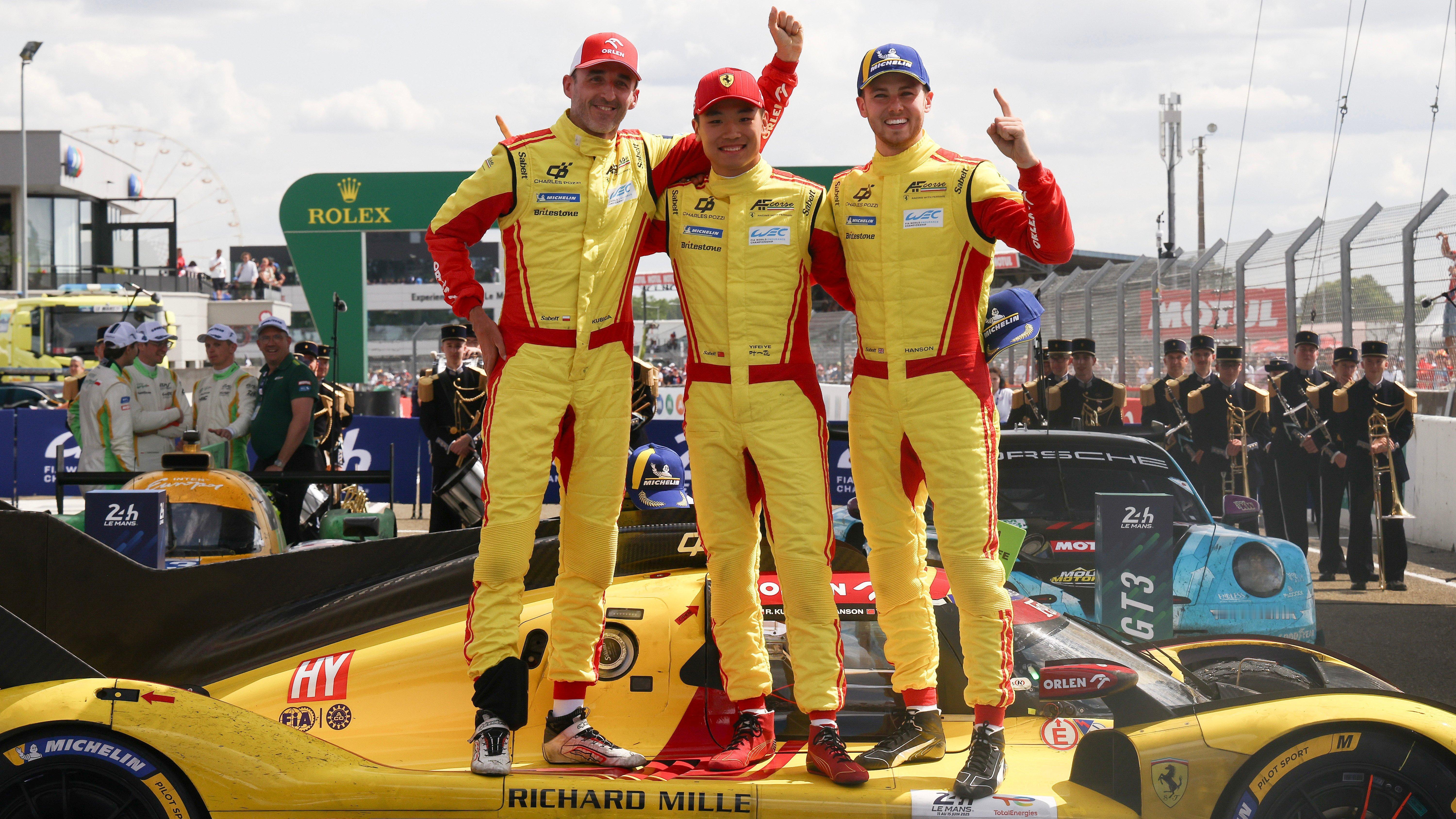 2025勒芒冠军车组，再战一年！AF Corse确定其出战2026赛季WEC世界