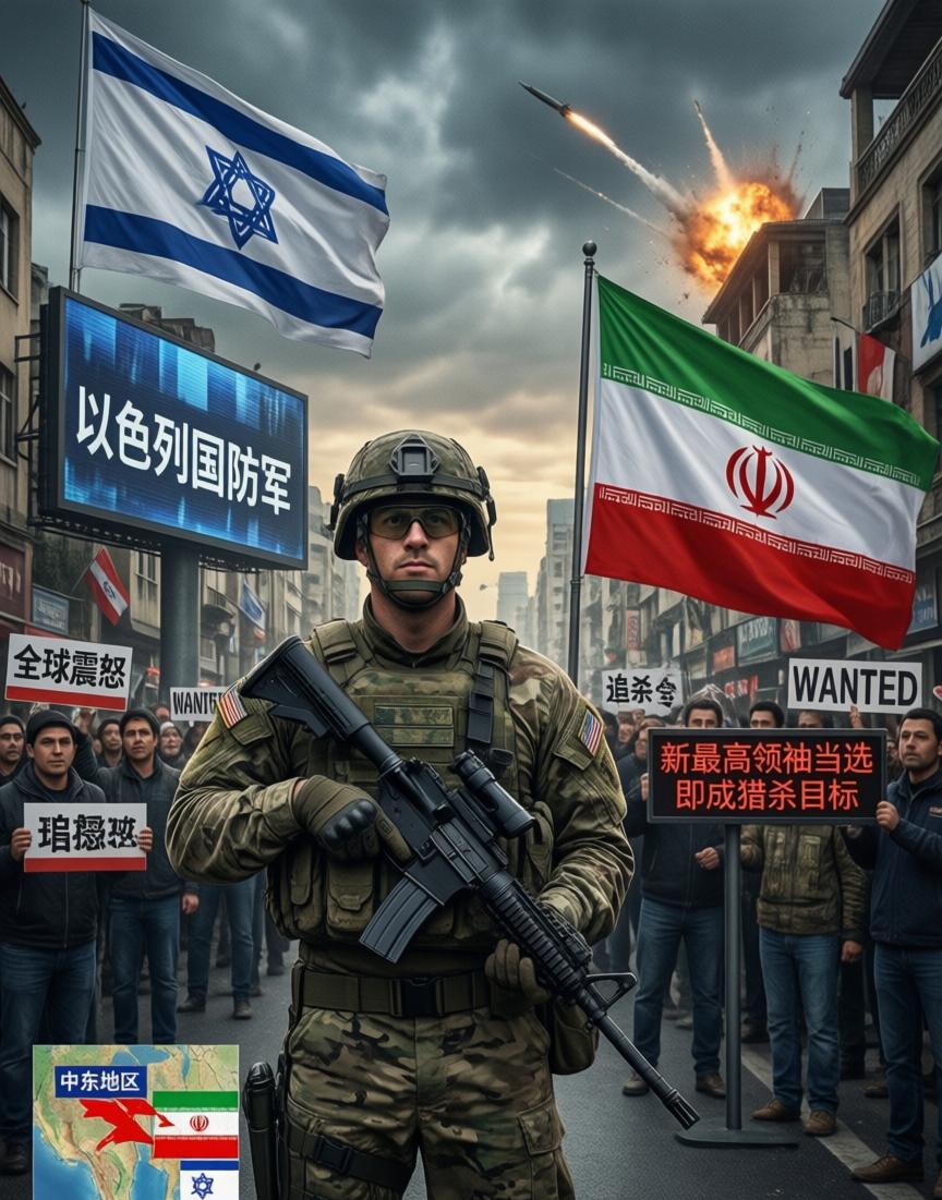 以色列放话要追杀伊朗新领袖，中东这根弦快绷断了

3月8日，以色列国防军那边传出