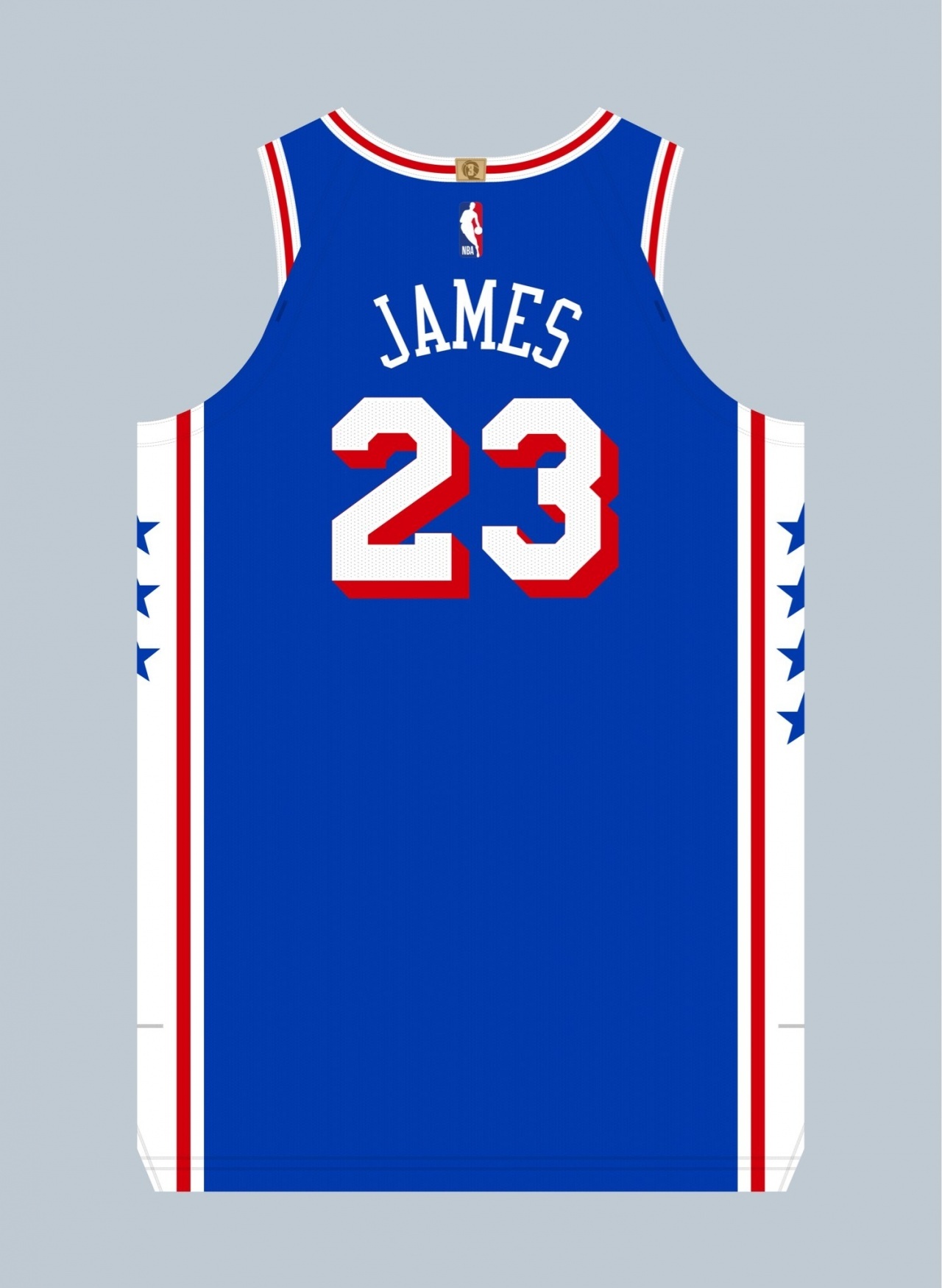 詹姆斯新赛季继续在76人穿23号球衣，传奇继续 詹姆斯加盟76人nba