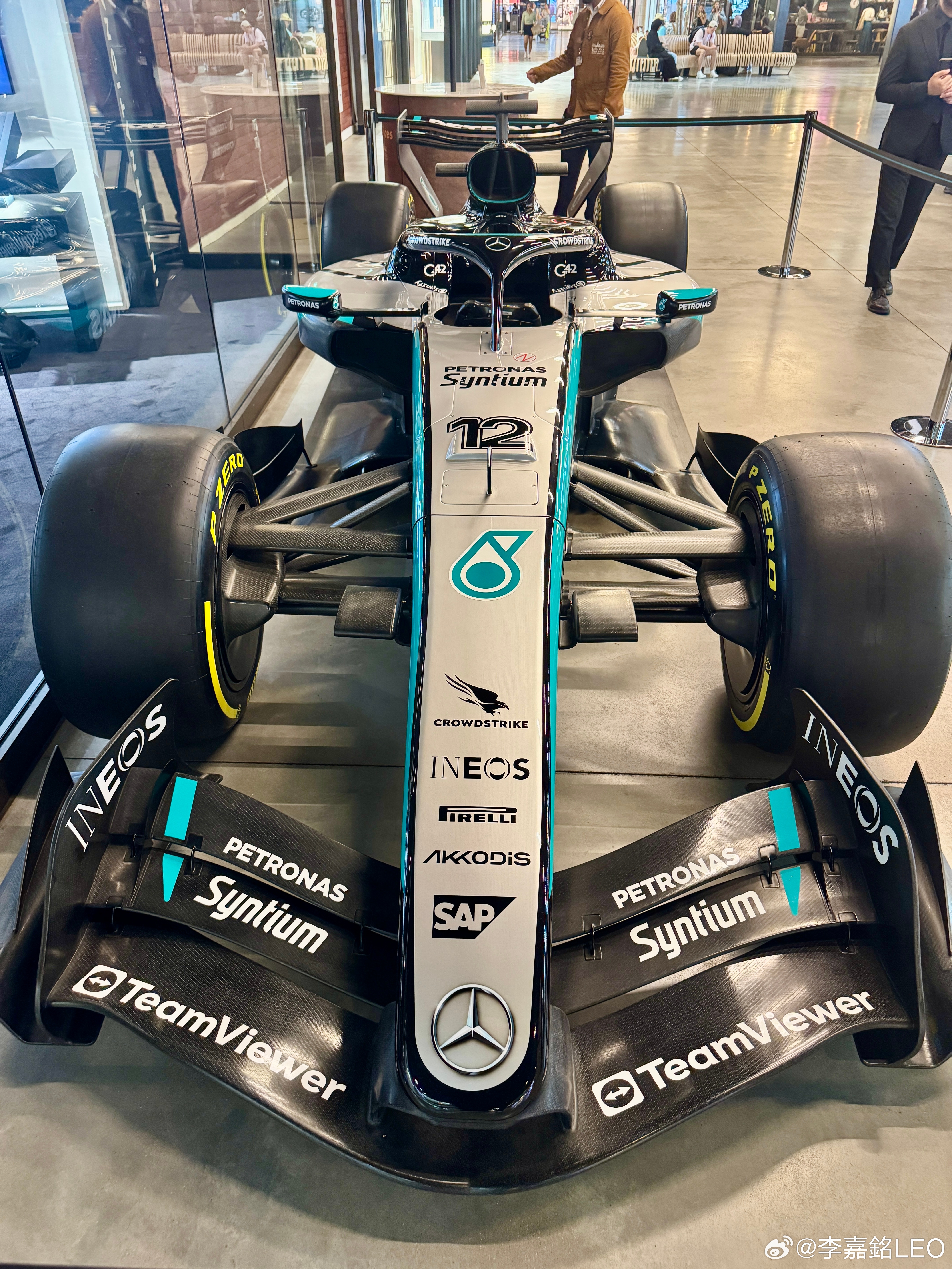 🏎️F1英国大奖赛 在IWC的活动见到Toto，他本人真的很高拉塞尔昨天冲刺赛