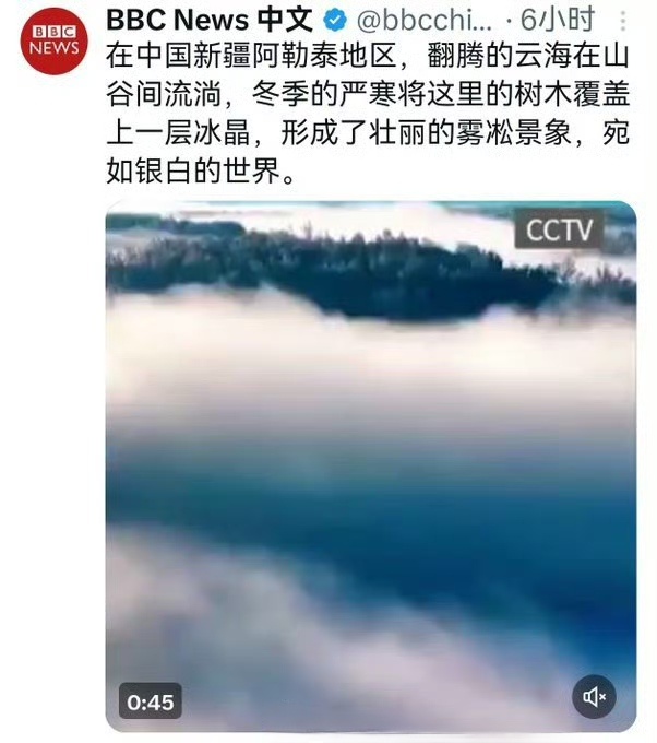 呦！BBC也开始“我们新疆好地方”啦[二哈] 