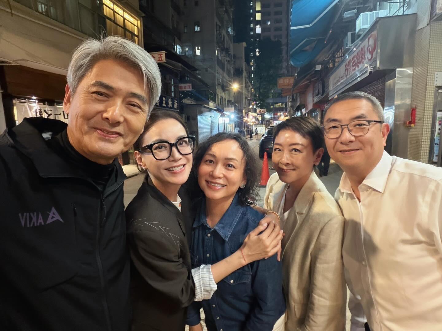 霍汶希遇到周润发🤳 