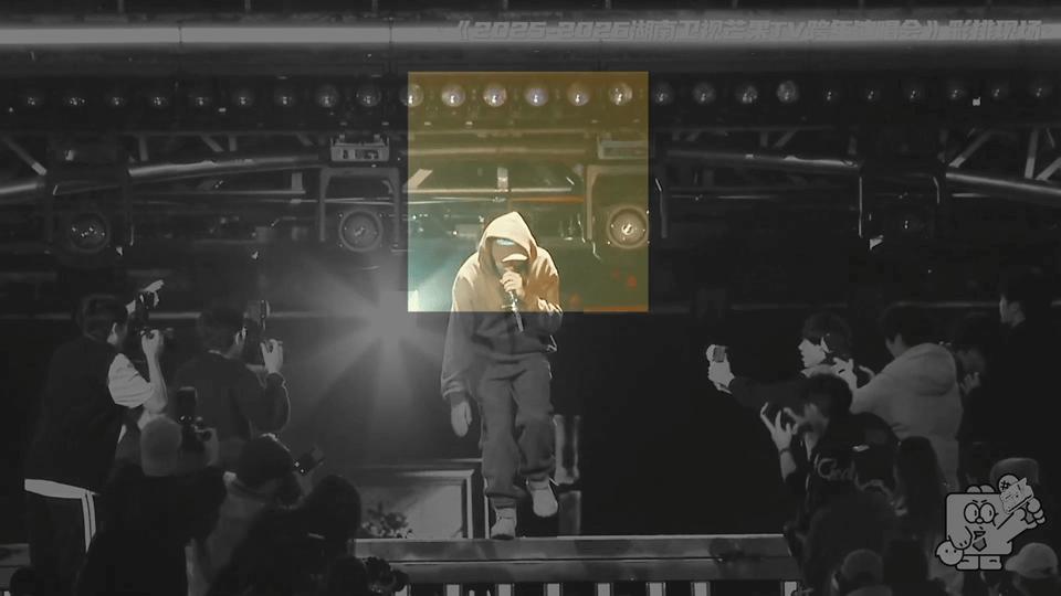 王鹤棣湖南跨年彩排上了  刷到棣棣跨年彩排路透！酷拽造型鲨疯了，舞台表现力直接拉