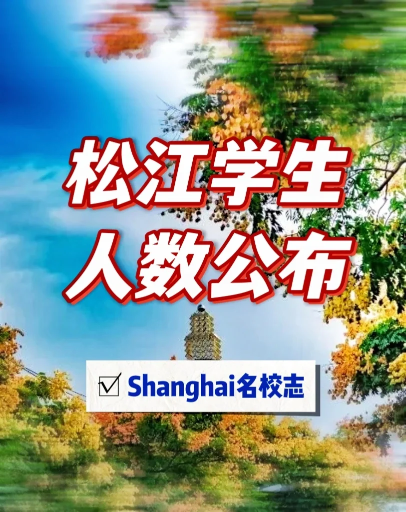 18万了，松江学生真的好多😨