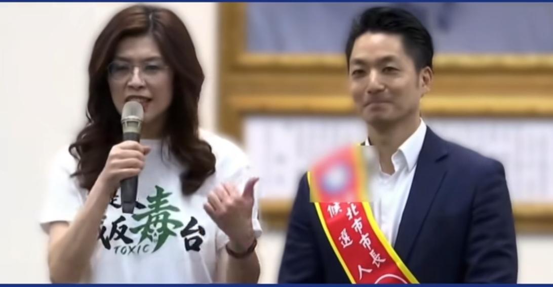 郑丽文正式提名蒋万安为台北市长候选人，称赞他是年轻人里最优秀最拔尖的，他的执行力