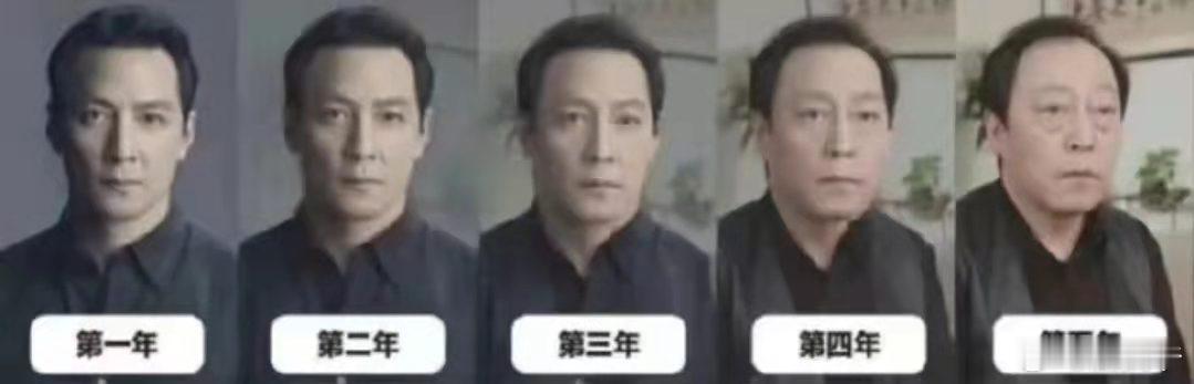 原来从吴彦祖变成苏大强只需要上班五年! ​​​