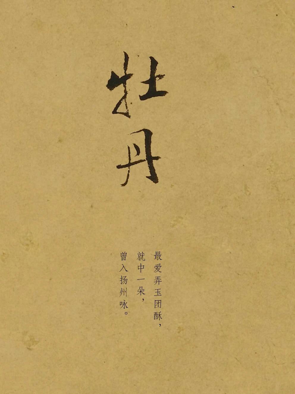 一朵能行白牡丹，说的是李端端，唐元和长庆年间扬州善和坊的歌伎。李端端曾向诗人崔涯