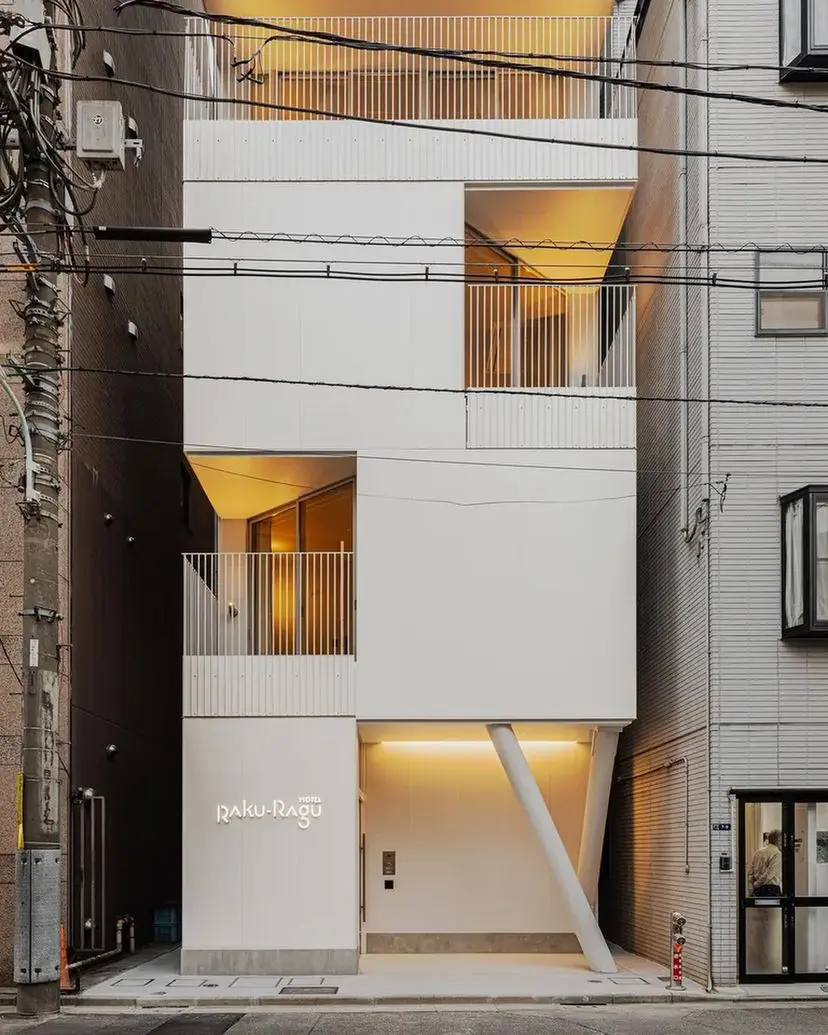 建筑设计｜Hotel Rakuragu.By Kooo Architects