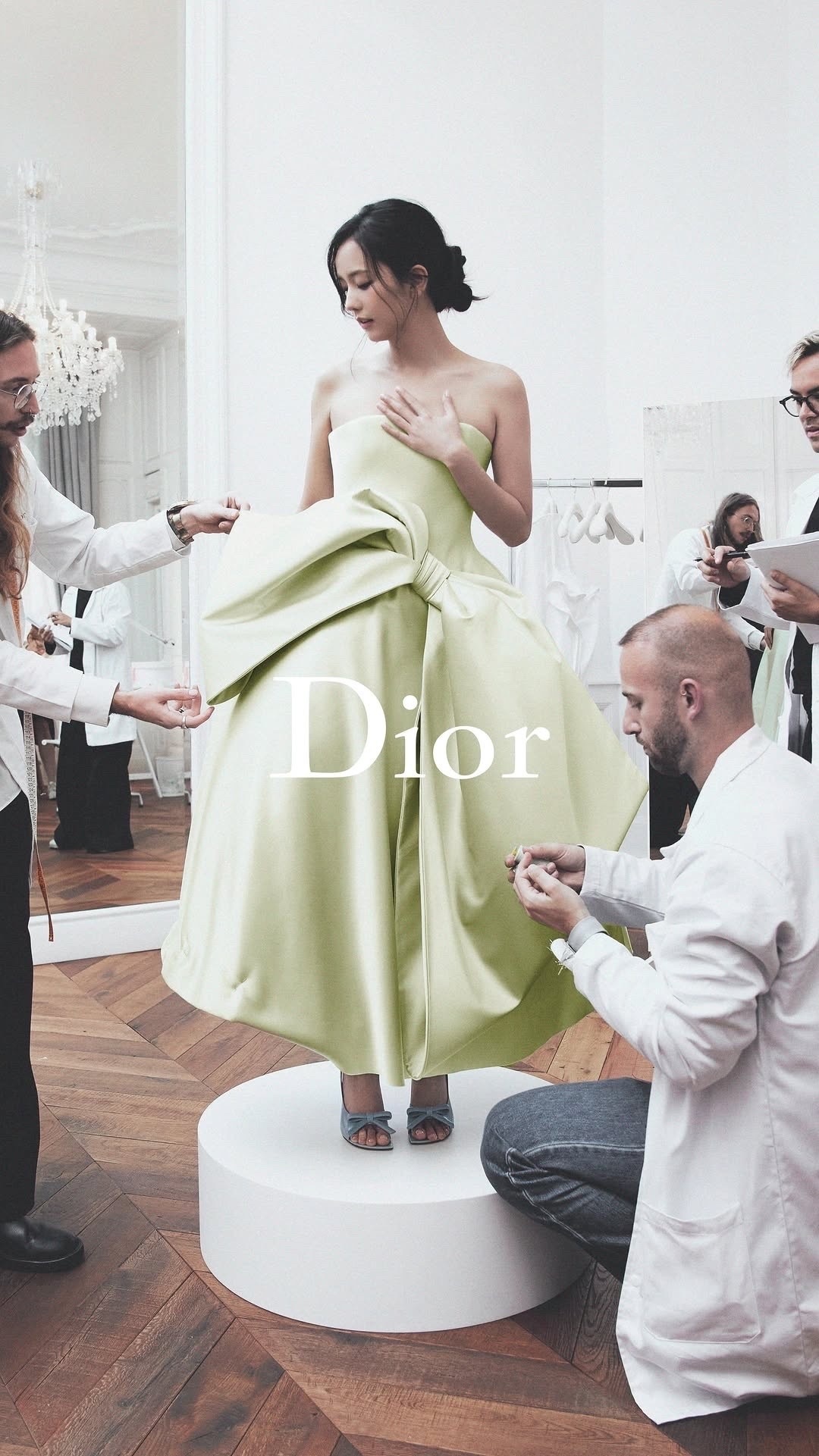 Dior大秀 金智秀DIOR大秀还未出场已登美趋第一，世趋十三📈 ​​​