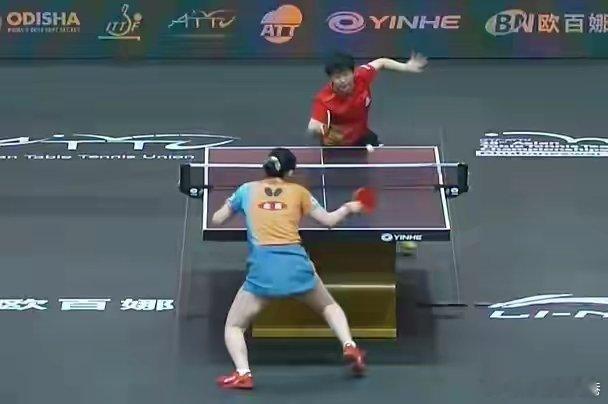 孙颖莎vs张本美和 中国队对阵日本队，第二盘孙颖莎3-0战胜张本美和，中国队总比