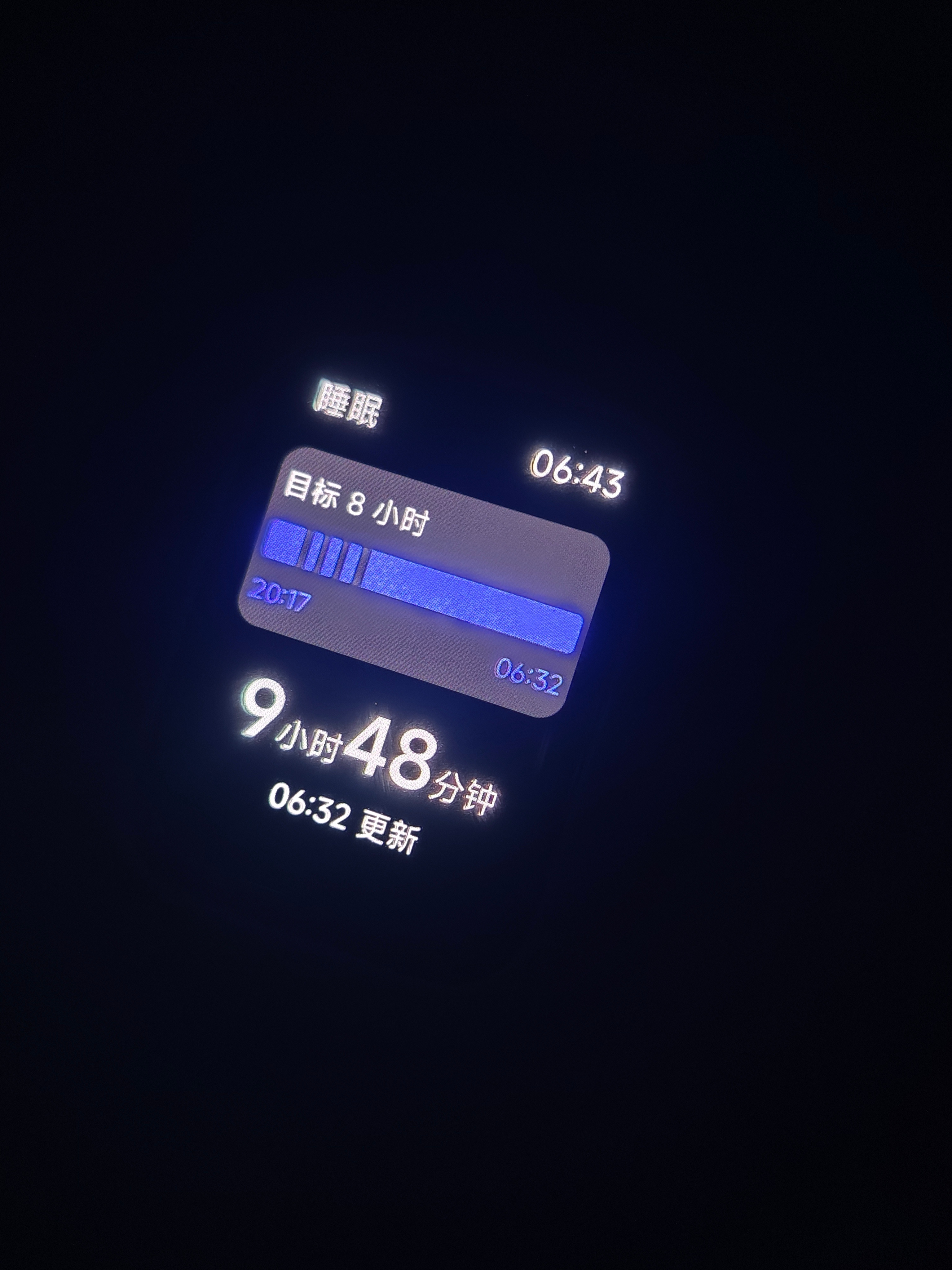 睡得不知天地为何物了 