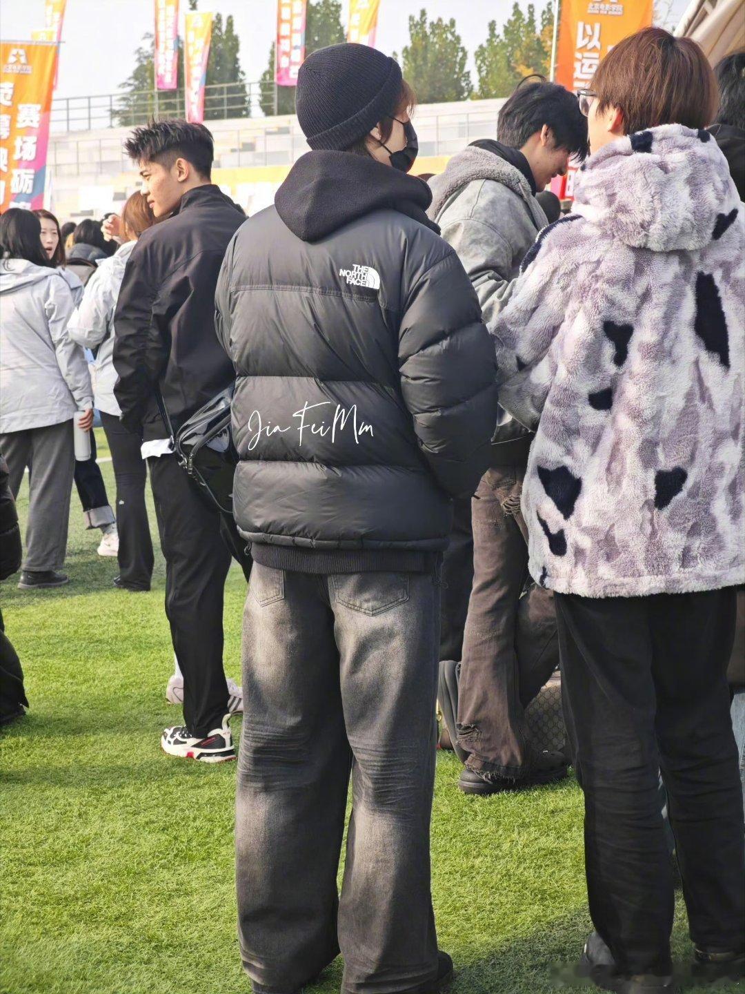 马柏全参加了北电运动会 ​​​