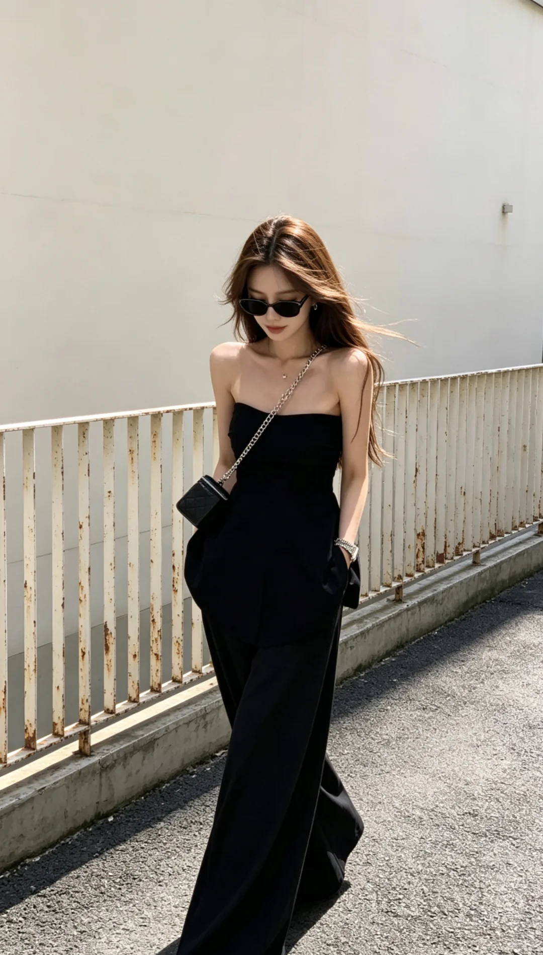 走路带风的美，全穿在身上🖤