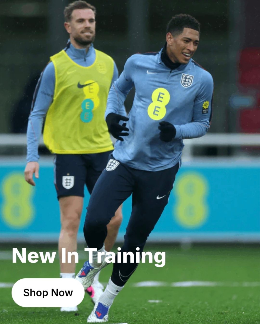 因为笑得太甜已经被拿去用来卖训练服贝林厄姆