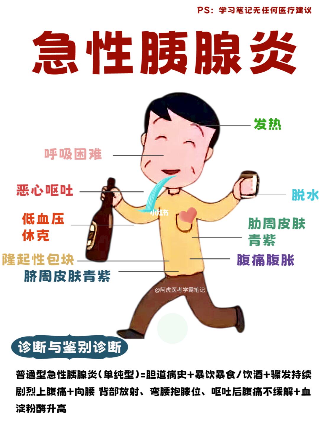 阿虎医考学霸笔记：当樱宏志患上急性胰腺炎