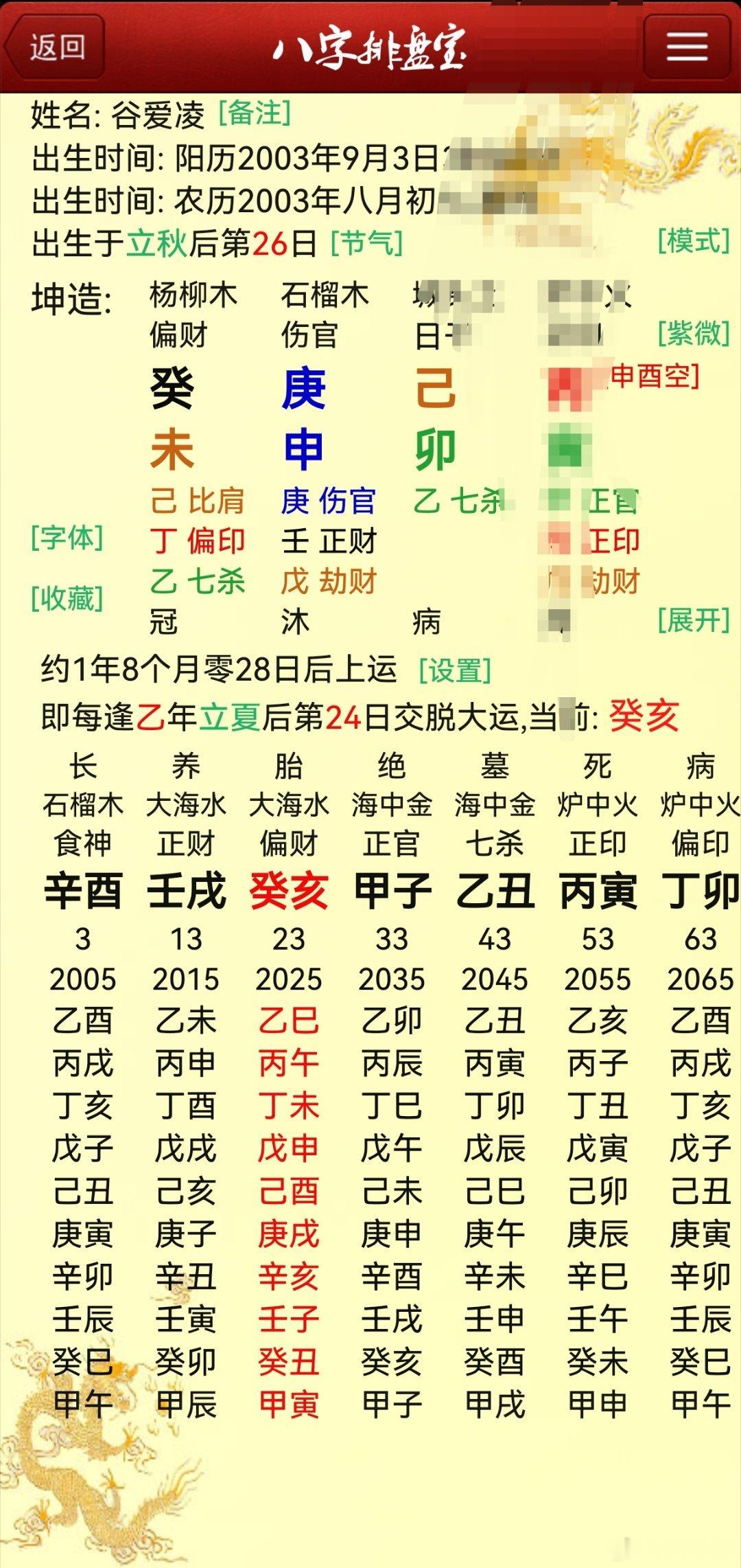曾颖 谷爱凌反正谷爱凌的感情婚姻也易不顺利，女命伤官太旺，官杀太弱，有时感情婚姻