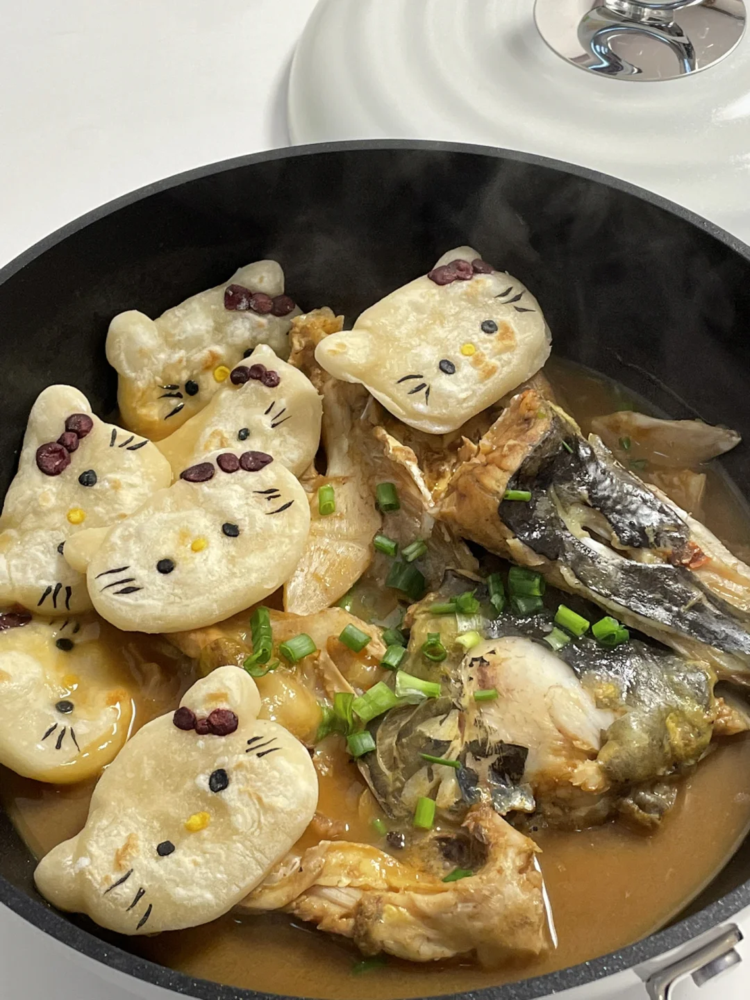 Hello Kitty鱼头泡饼（低卡版）