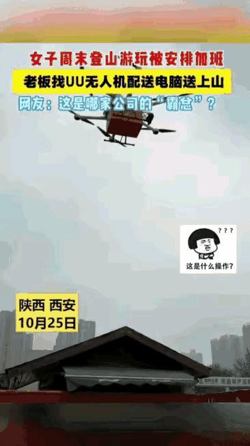 “职场绑架”新例子：西安一女子爬秦岭时接到老板电话，让她晚上加班，没电脑不行。