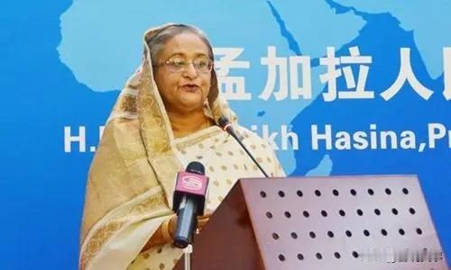 美式霸凌！再次被点名。
就在昨天！5月28日孟加拉国总理哈西娜在演讲中公开批评美