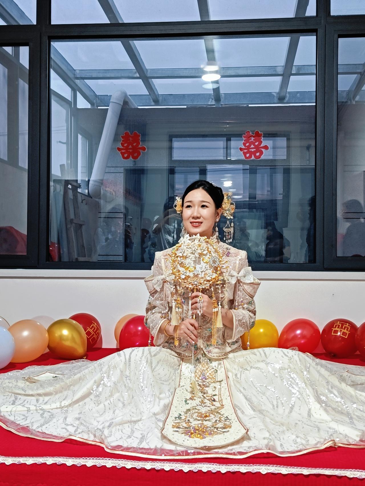 国庆节外甥女结婚，真是喜庆啊！