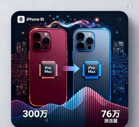 iPhone18Pro卖不动了登热搜，第三方数据却显示该系列国内激活量已超300