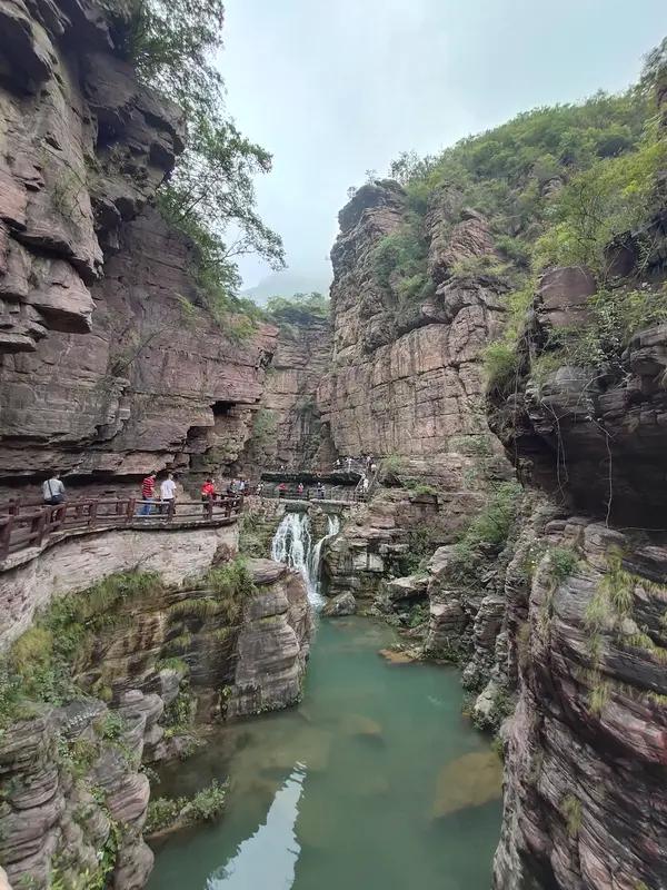 我那儿子儿媳，清明小长假从上海回开封啦。
     家门口的万岁山、清明上河园，