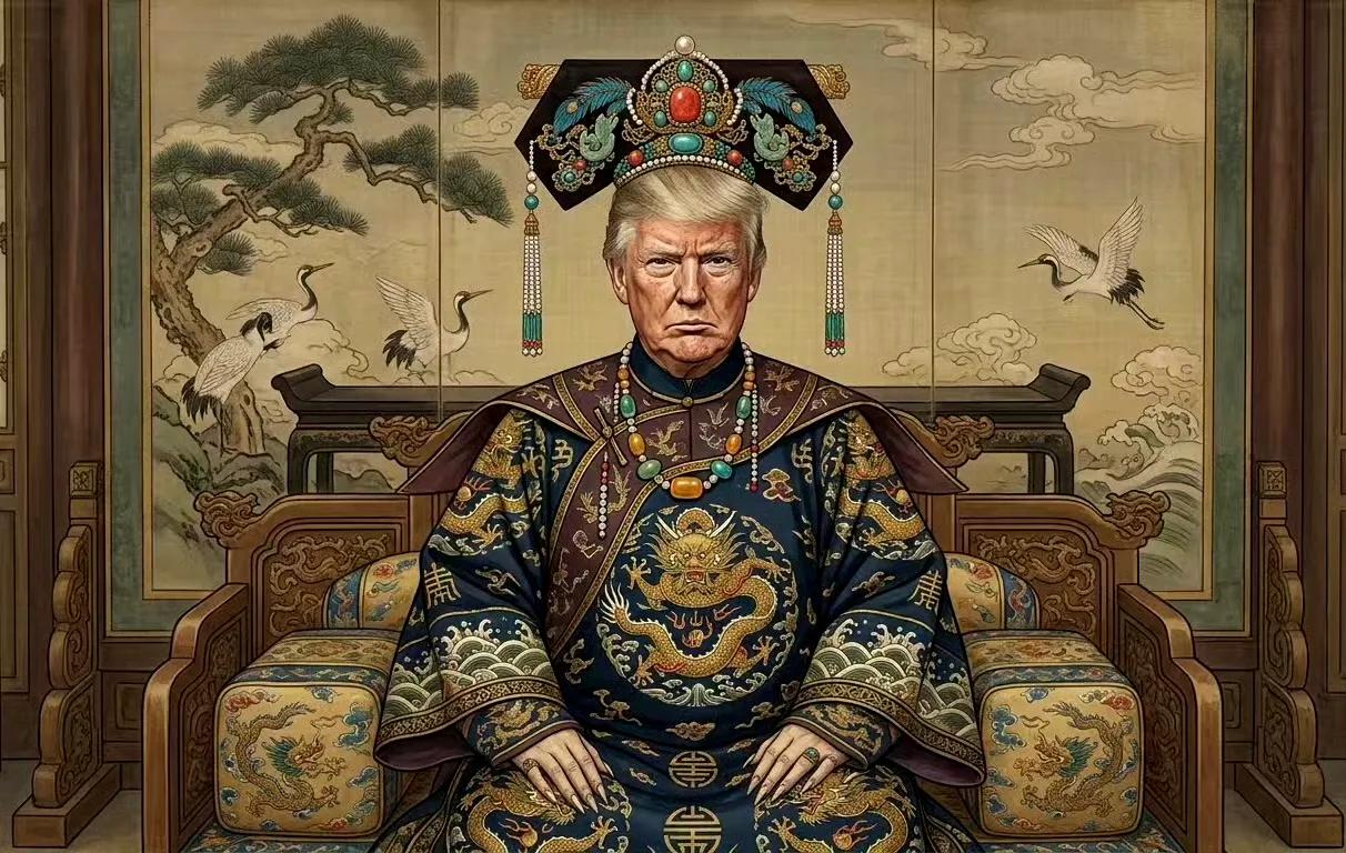 懂王本来想让自己英明神武，但现实却无情打脸，如今的懂王已经成了群嘲对象。大量网民