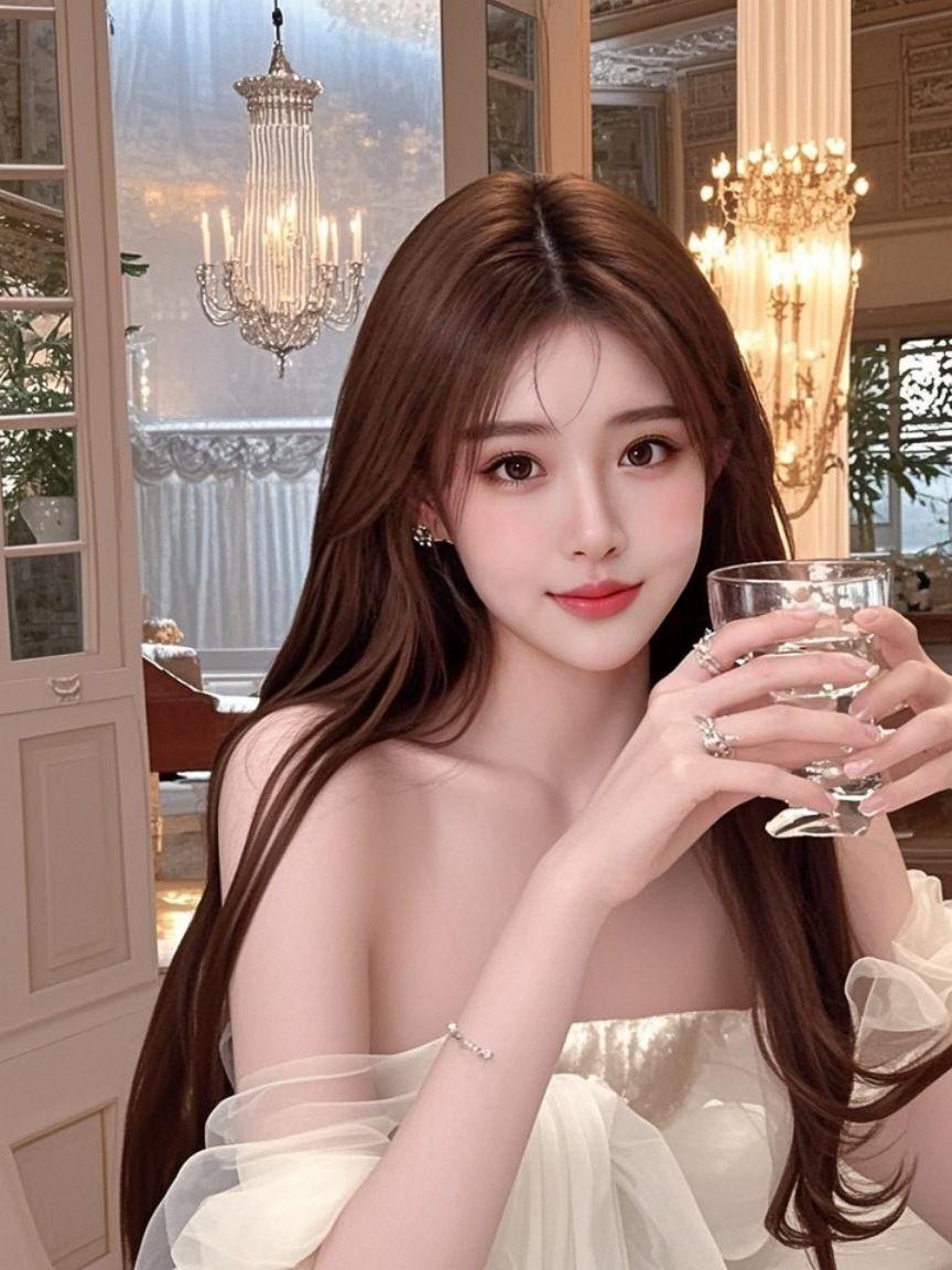 室内持杯照 原来ai写真可以这么美 人生总得有一套ai写真吧 谁拍谁好...