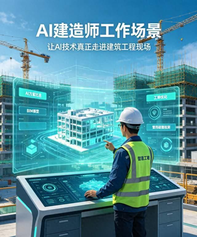 智能建造落地加速，AI建造师成为建筑行业紧缺复合型人才