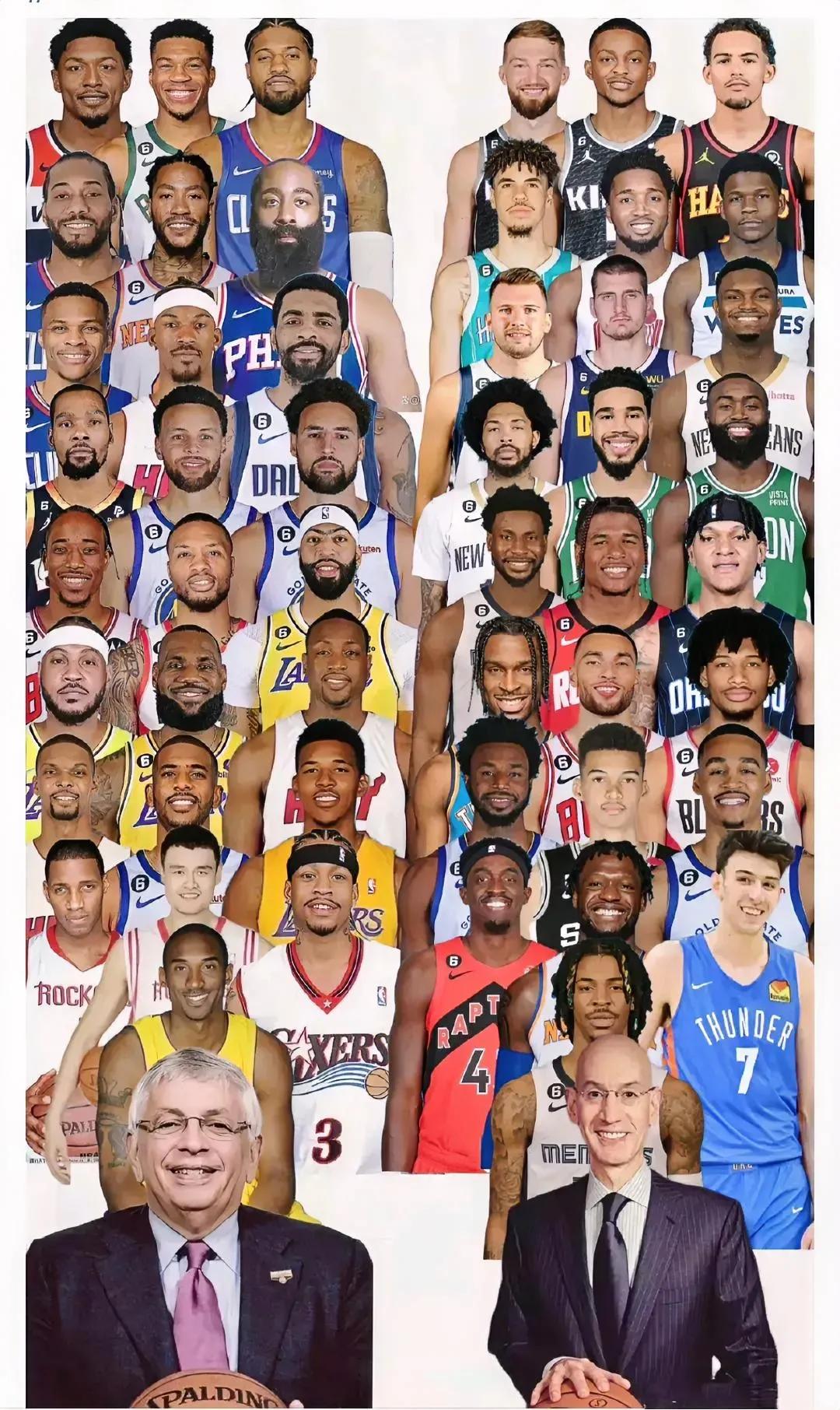 自从肖华上任后，nba的影响力不仅仅弱了，还出现了严重的球星断层！
肖华选中的球