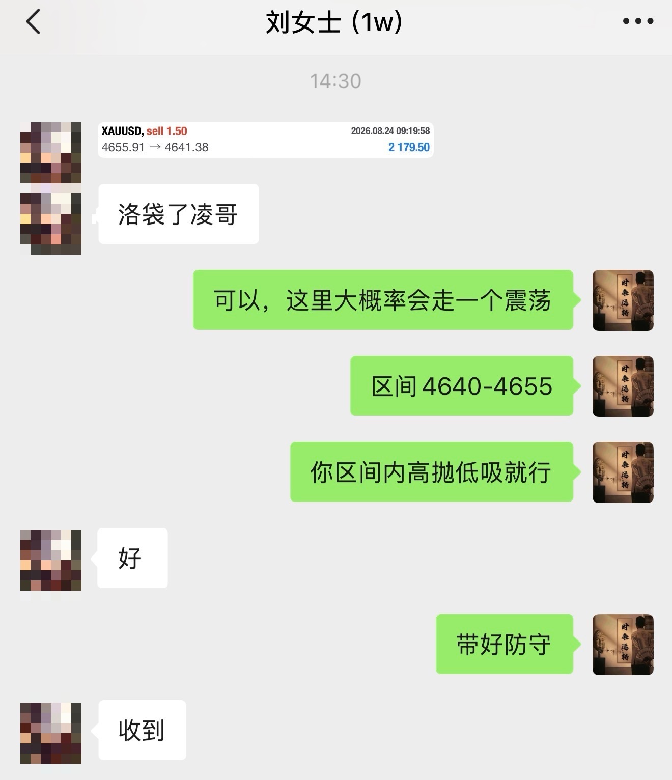 午间提示4656的箜，止在4641，拿下15点空间！黄金金价黄金