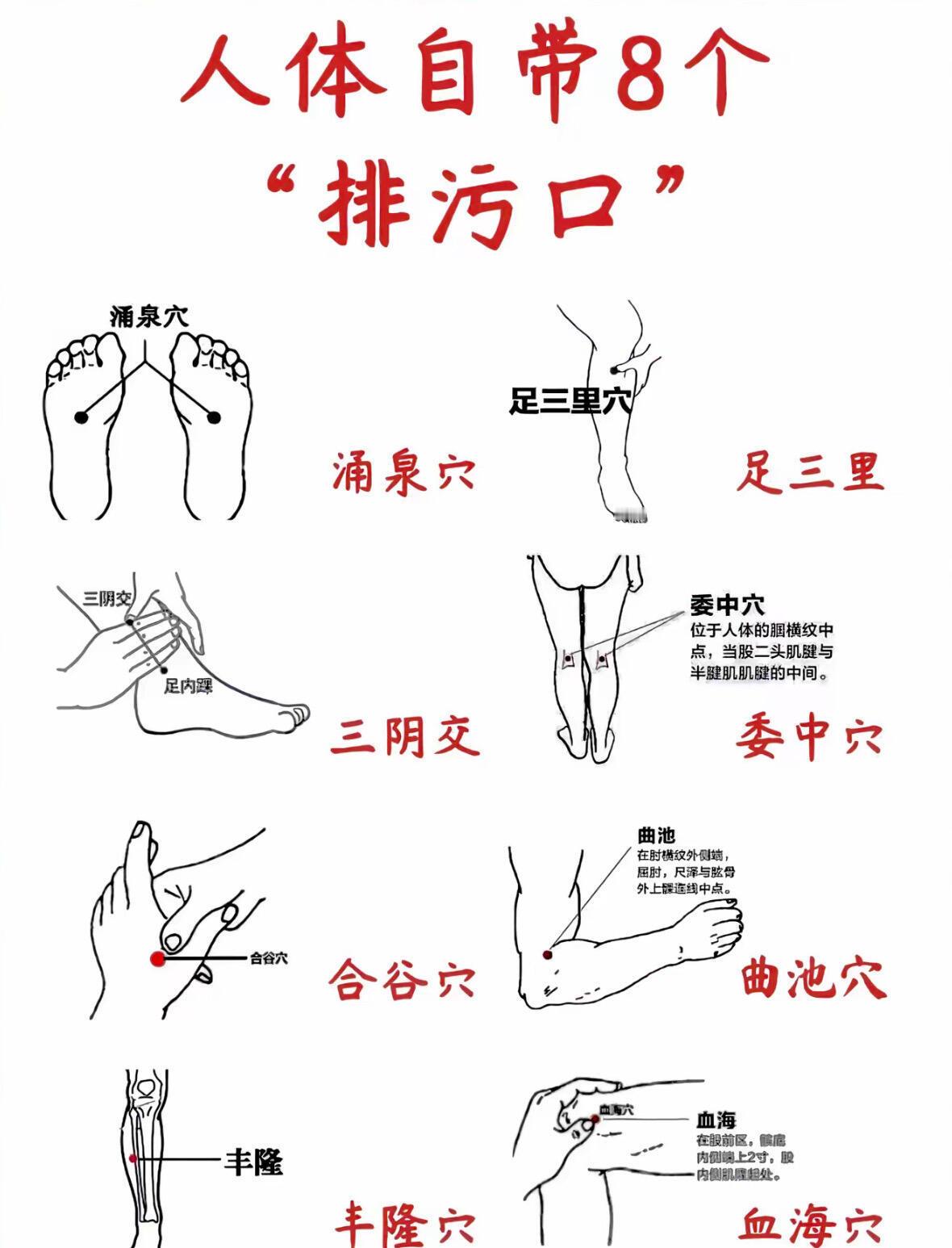 人体自带8个“排污口”国医的精诚力量