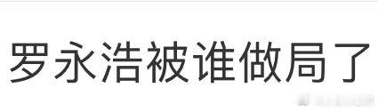 罗永浩被谁做局了Ber,你们把罗永浩当哪国人整啊，罗永浩到底被谁做局了！和友人私
