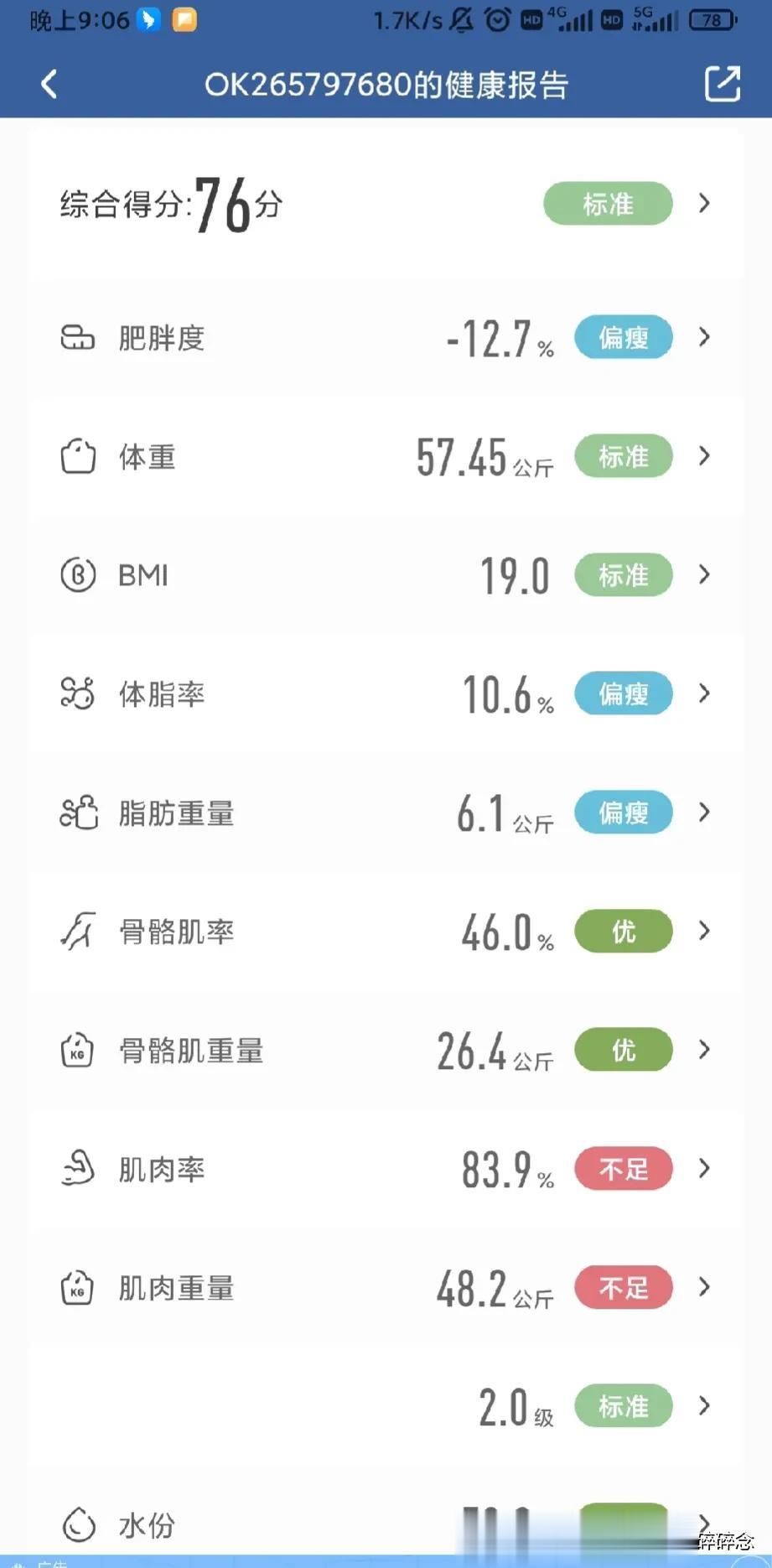 现在的体重秤也太牛了吧，随便几十块网购了一个家用体重秤，能蓝牙连接手机。就往那一