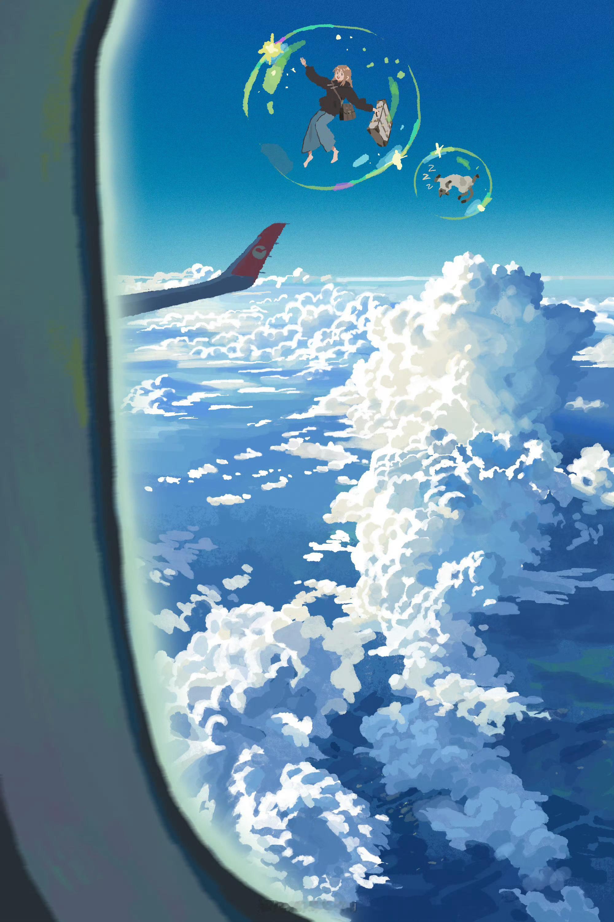 这组关于夏天的插画也太治愈了🎨/国内画师安利计划盛夏壁纸大放送艺术达人
