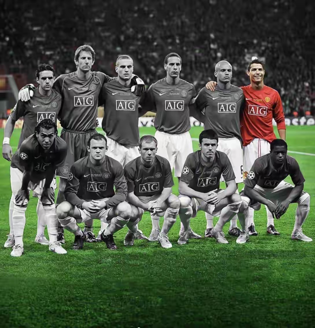 克里斯蒂亚诺·罗纳尔多是曼联08年欧冠决赛阵容中唯一一位至今仍在赛场上拼搏的球员