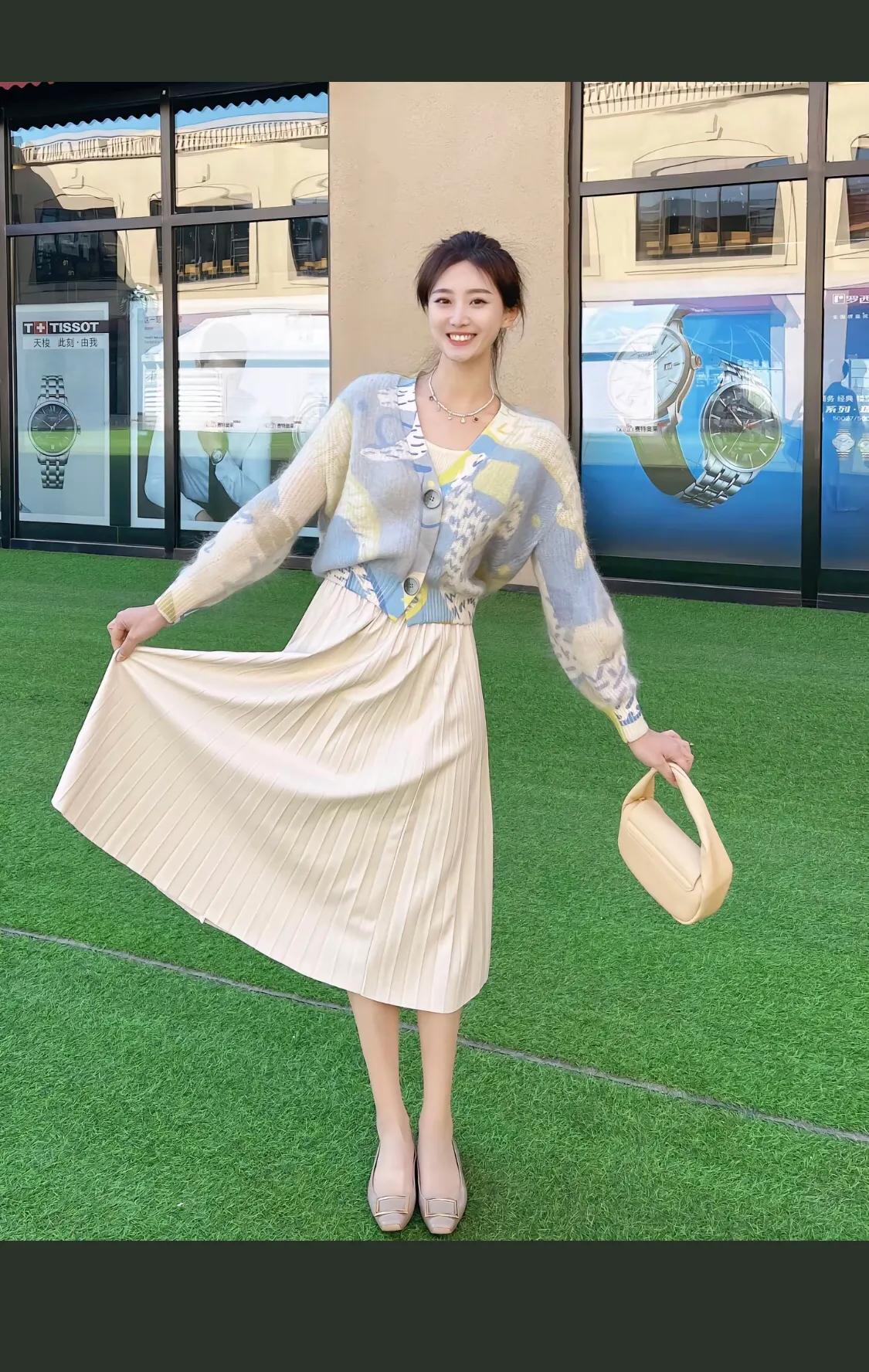 今天来一组清纯可爱的[送自己一朵花]