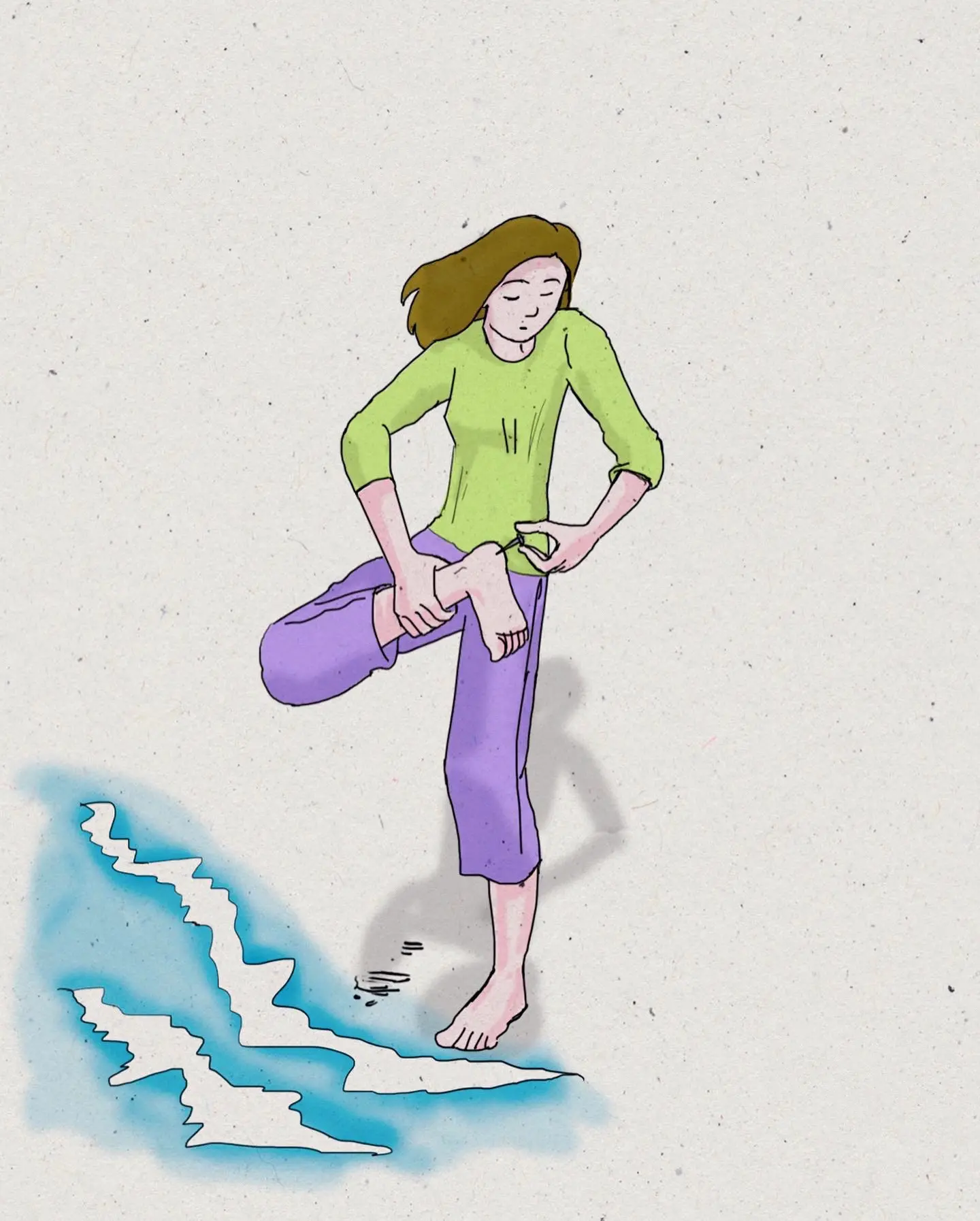 时间不是创可贴，我也还是会难过。“岁月流逝的痕迹，仍然落在我心中绽放血...