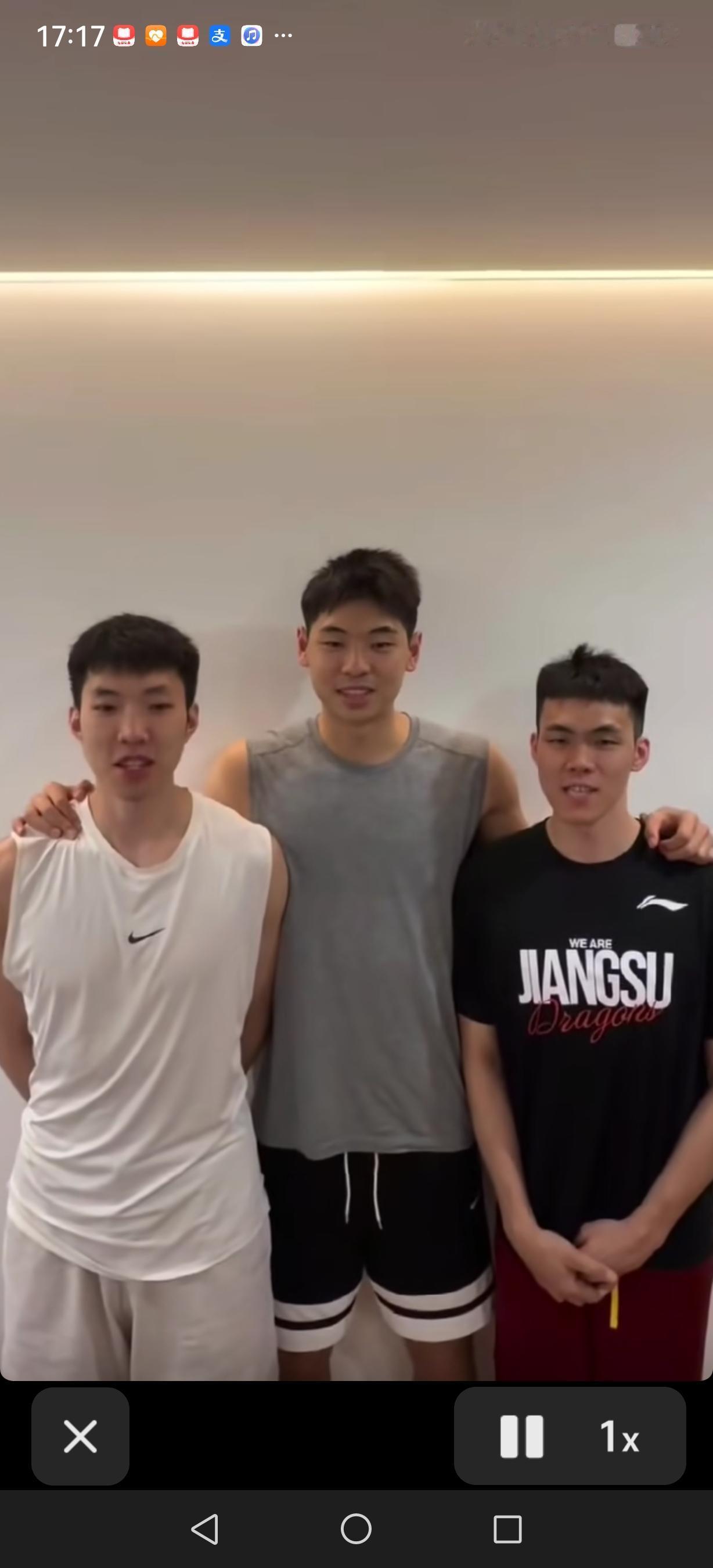 中国男篮不可小觑的广西三杰：廖三宁、崔永熙、庞峥麟，那可都是实力出众的球员！
廖